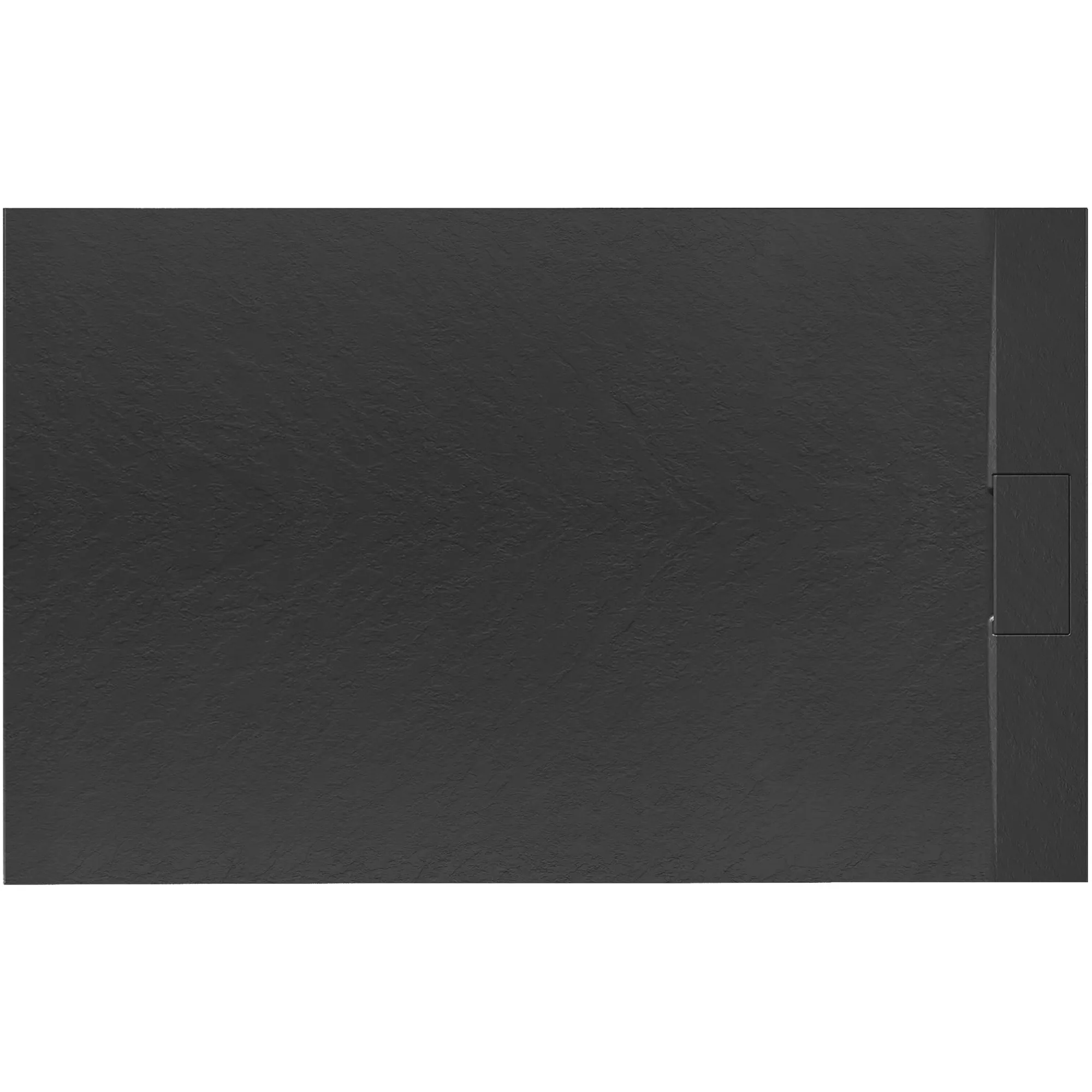 Cădiță duș din compozit/ABS mărime 80x120 cm formă dreptunghiulară culoare neagră model Bazalt Black [1]