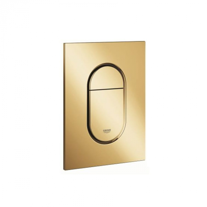 Cadru cu rezervor încastrat pentru wc + clapetă de acționare inclusă culoare auriu model oval - Grohe [3]