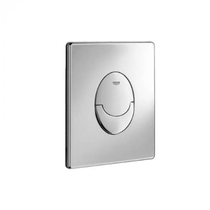 Cadru cu rezervor încastrat pentru wc + clapetă de acționare inclusă culoare crom model oval - Grohe [3]