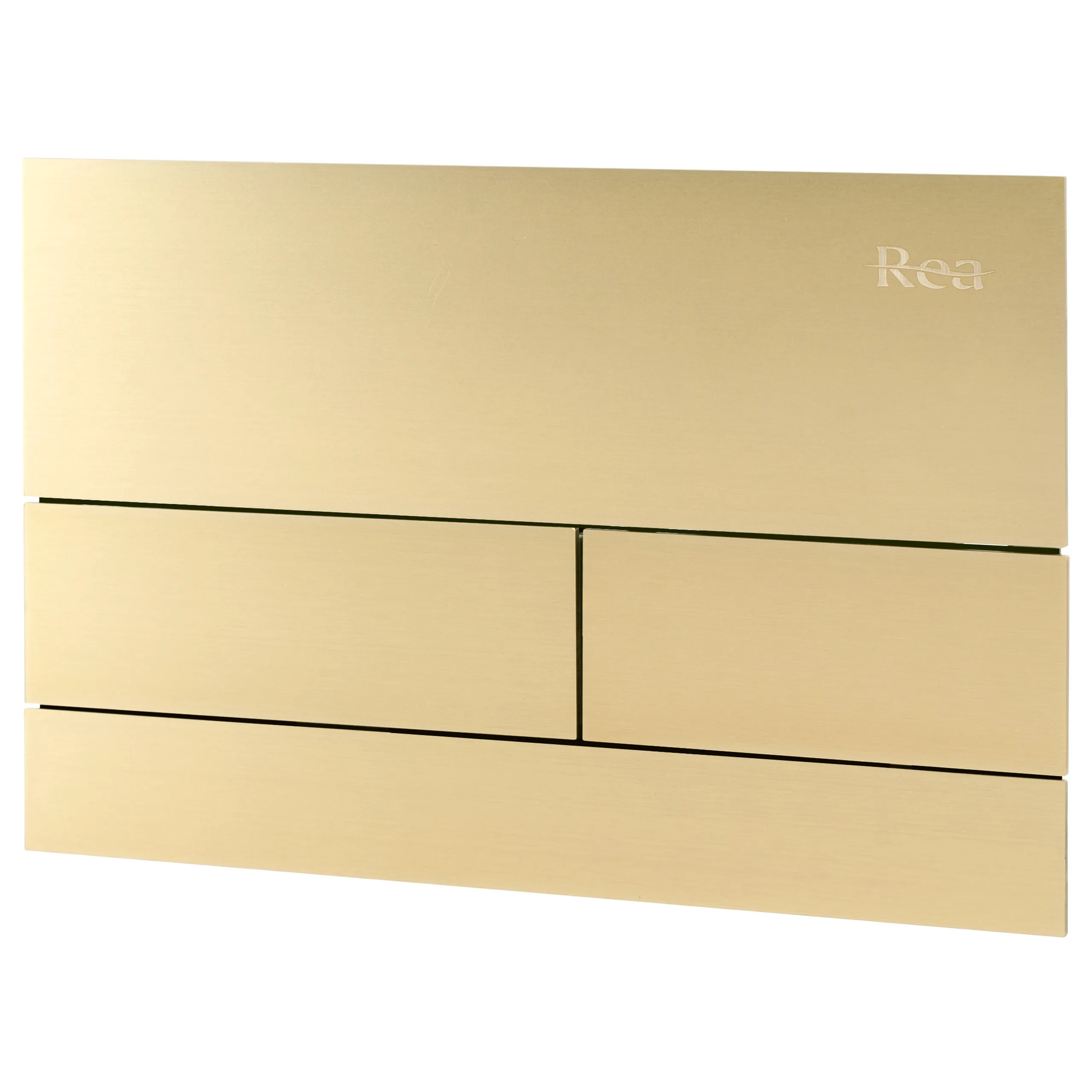 Cadru cu rezervor încastrat pentru wc + clapetă de acționare inclusă culoare auriu periat model pătrat K011A-Q Gold Brushed [4]