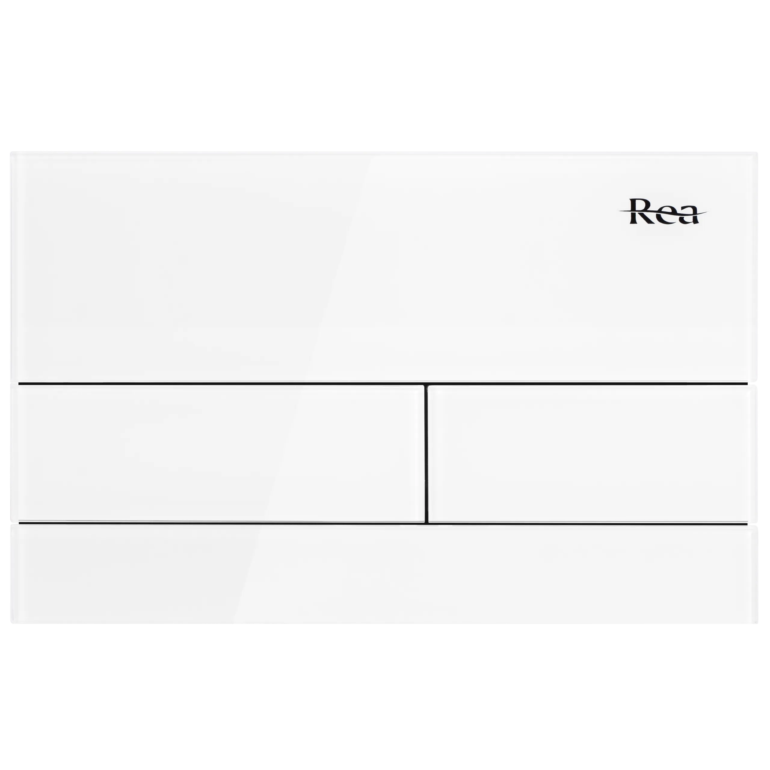 Cadru cu rezervor încastrat pentru wc + clapetă de acționare inclusă culoare alb model pătrat K011A-Q White Glass [5]