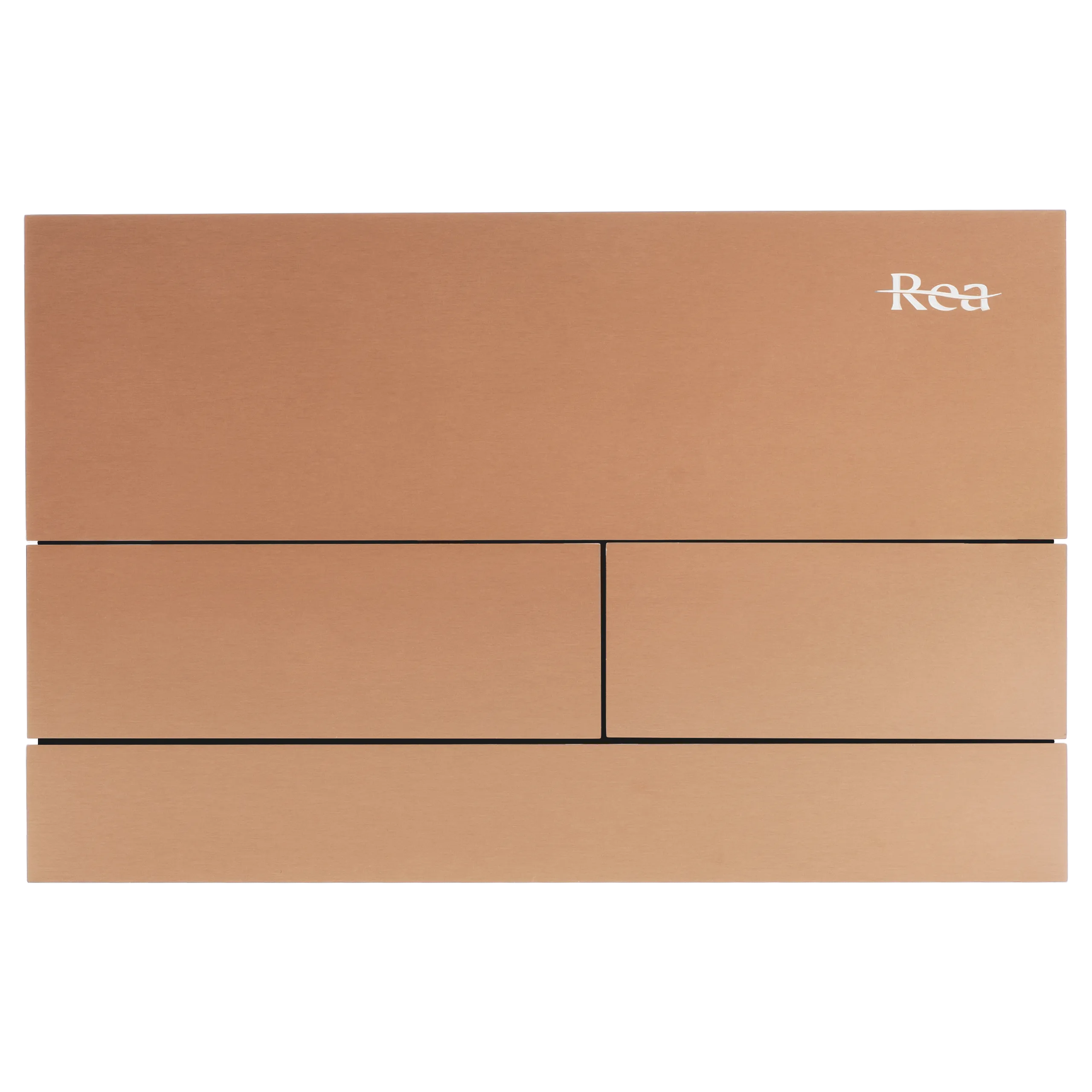 Cadru cu rezervor încastrat pentru wc + clapetă de acționare inclusă culoare cupru periat model pătrat K011A-Q Copper/Rose Brushed [5]