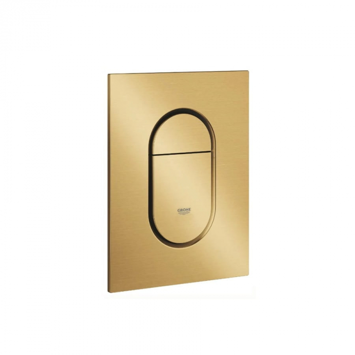 Cadru cu rezervor încastrat pentru wc + clapetă de acționare inclusă culoare auriu periat model oval - Grohe [3]