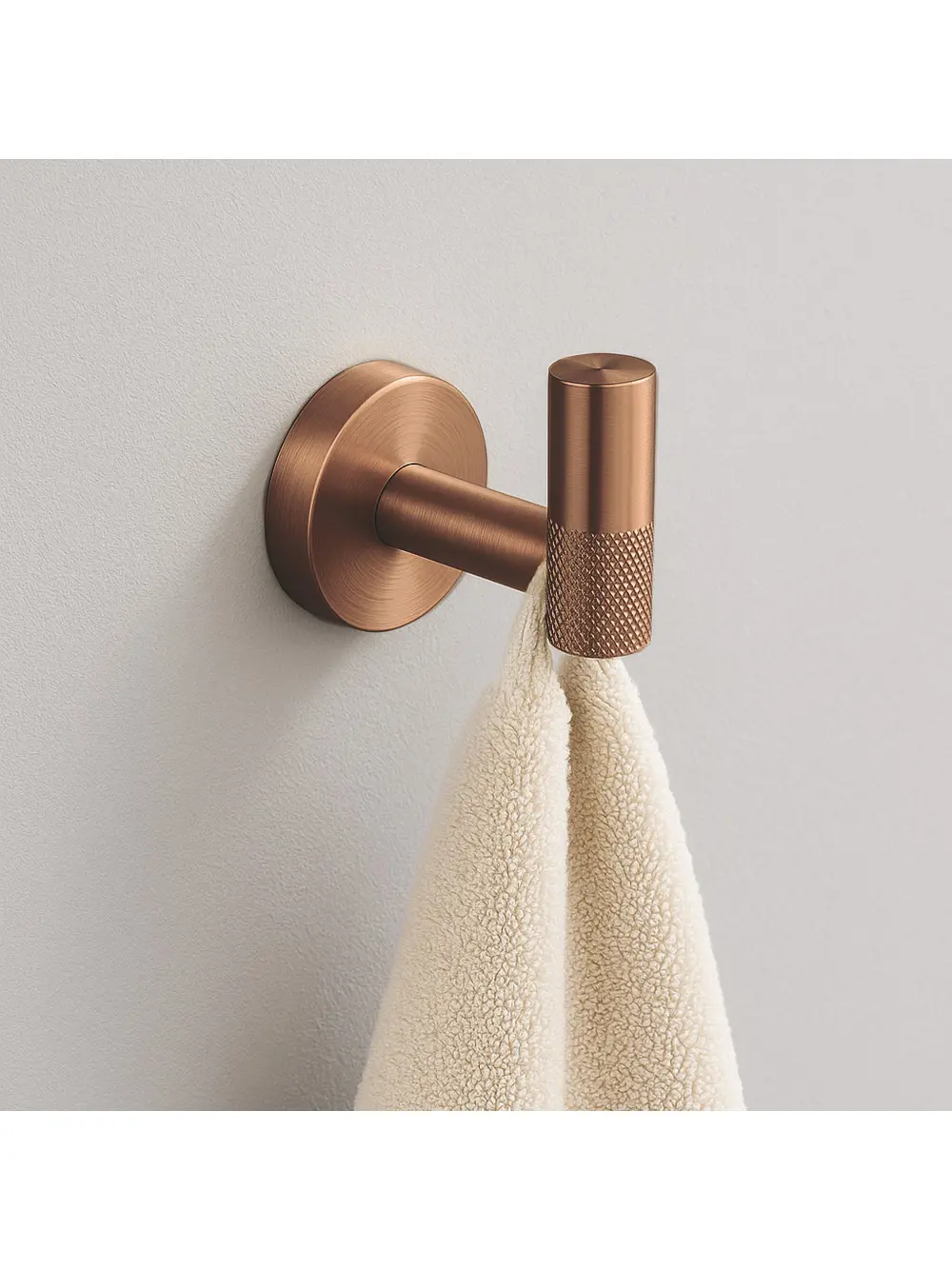 Cuier baie finisaj cupru periat model Brush Copper 6606 seria Modern [2]