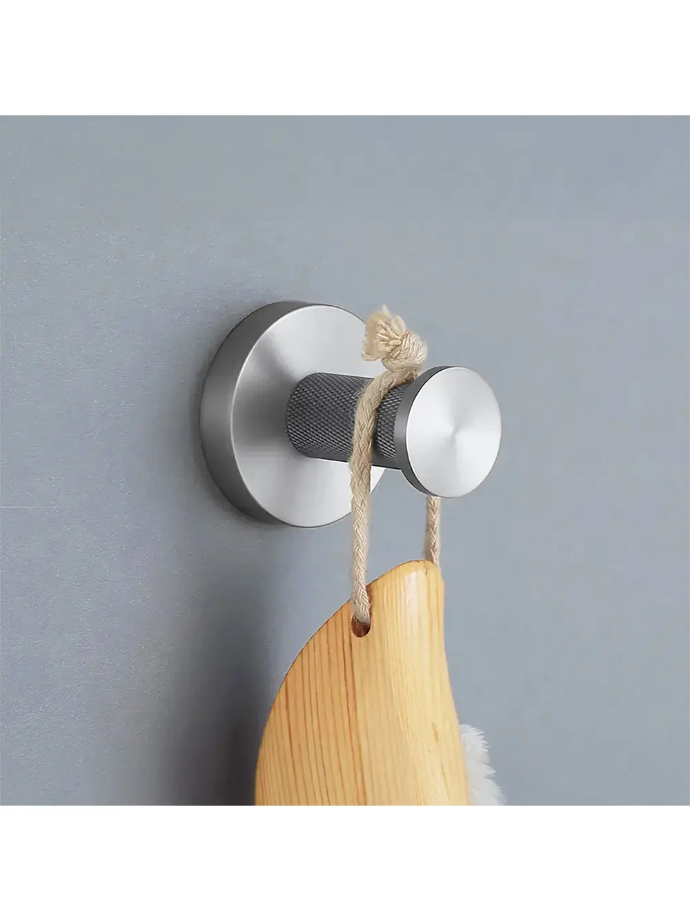 Cuier baie finisaj crom periat model Brush Nickel 6606A seria Modern [2]