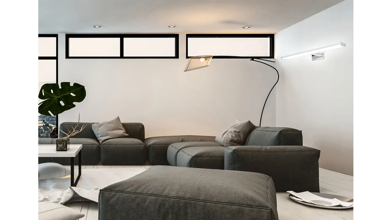 Aplică de baie LED pentru oglindă culoare crom lungime 68 cm model APP370 [5]