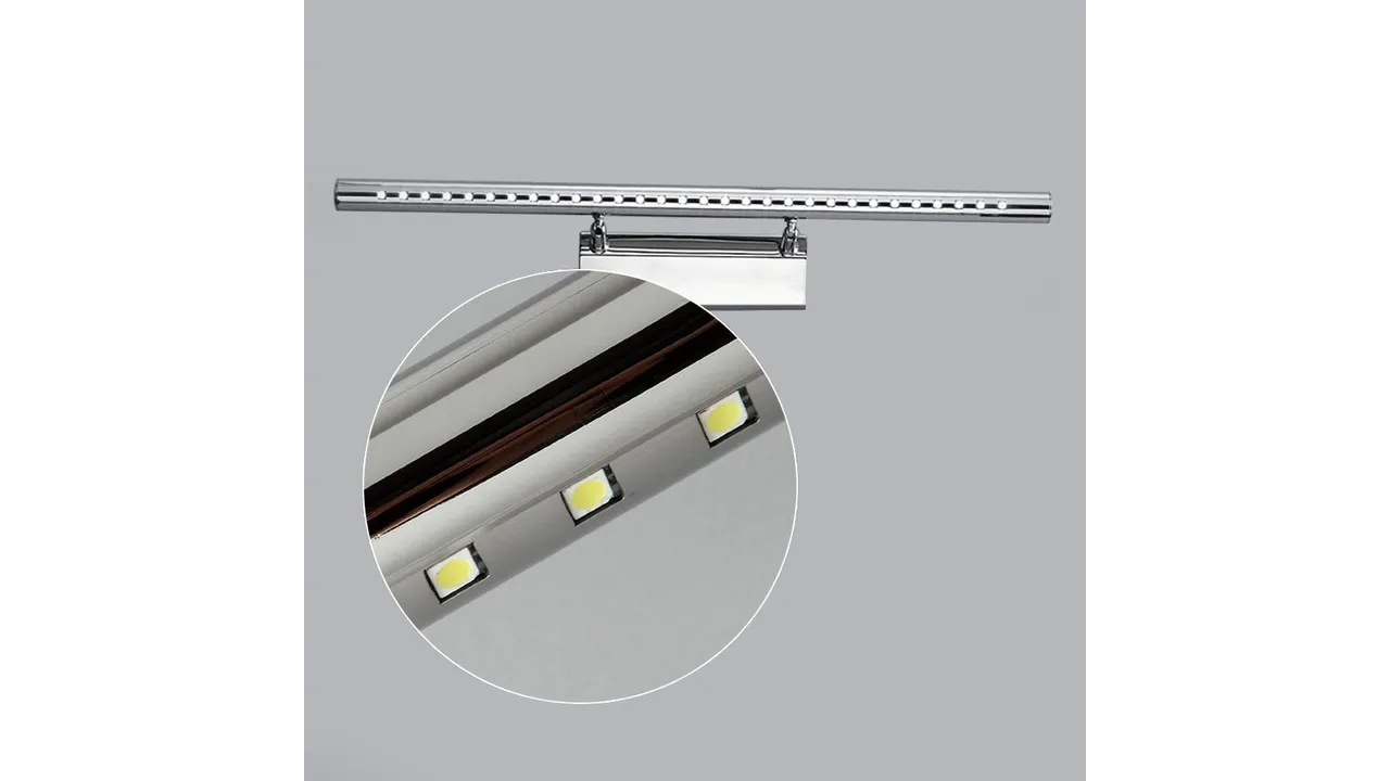 Aplică de baie LED pentru oglindă culoare crom lungime 40 cm model APP361 [3]