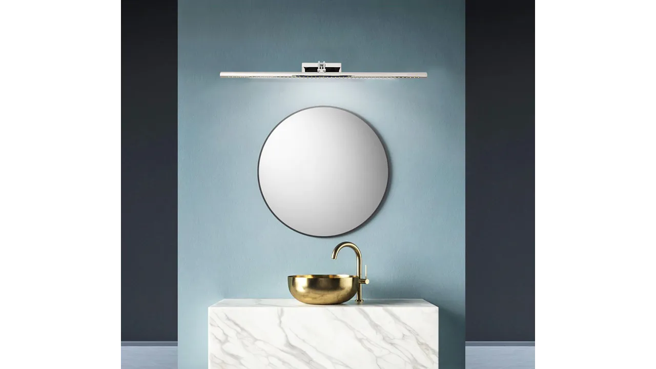 Aplică de baie LED pentru oglindă culoare crom lungime 40 cm model APP364 [4]