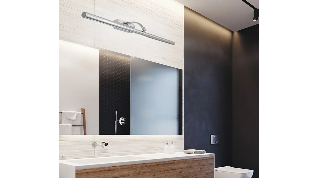 Aplică de baie LED pentru oglindă culoare crom lungime 40 cm model APP364 [5]