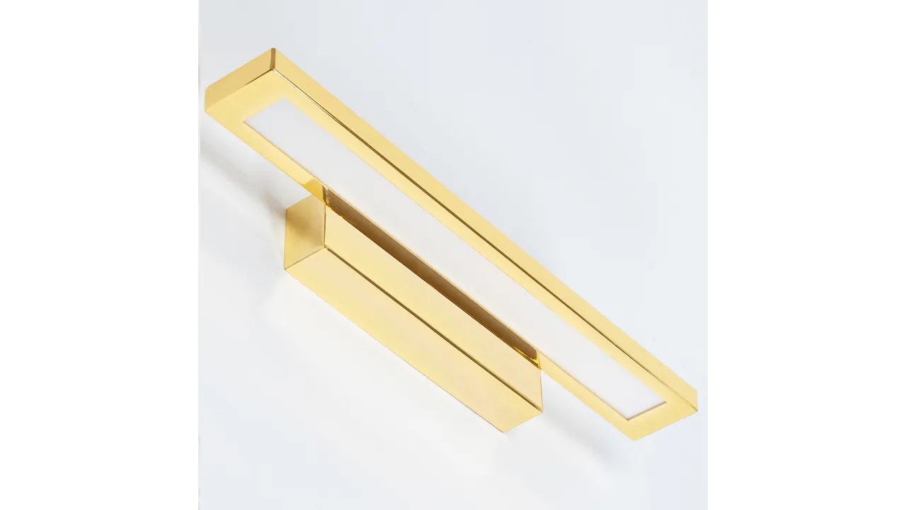 Aplică de baie LED pentru oglindă culoare aurie lungime 80 cm model APP837 [2]