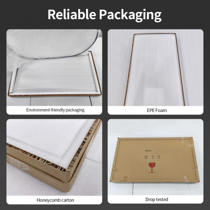 Oglindă cu LED formă dreptunghiulară mărime 70x70 cm model I24ML-01 [8]