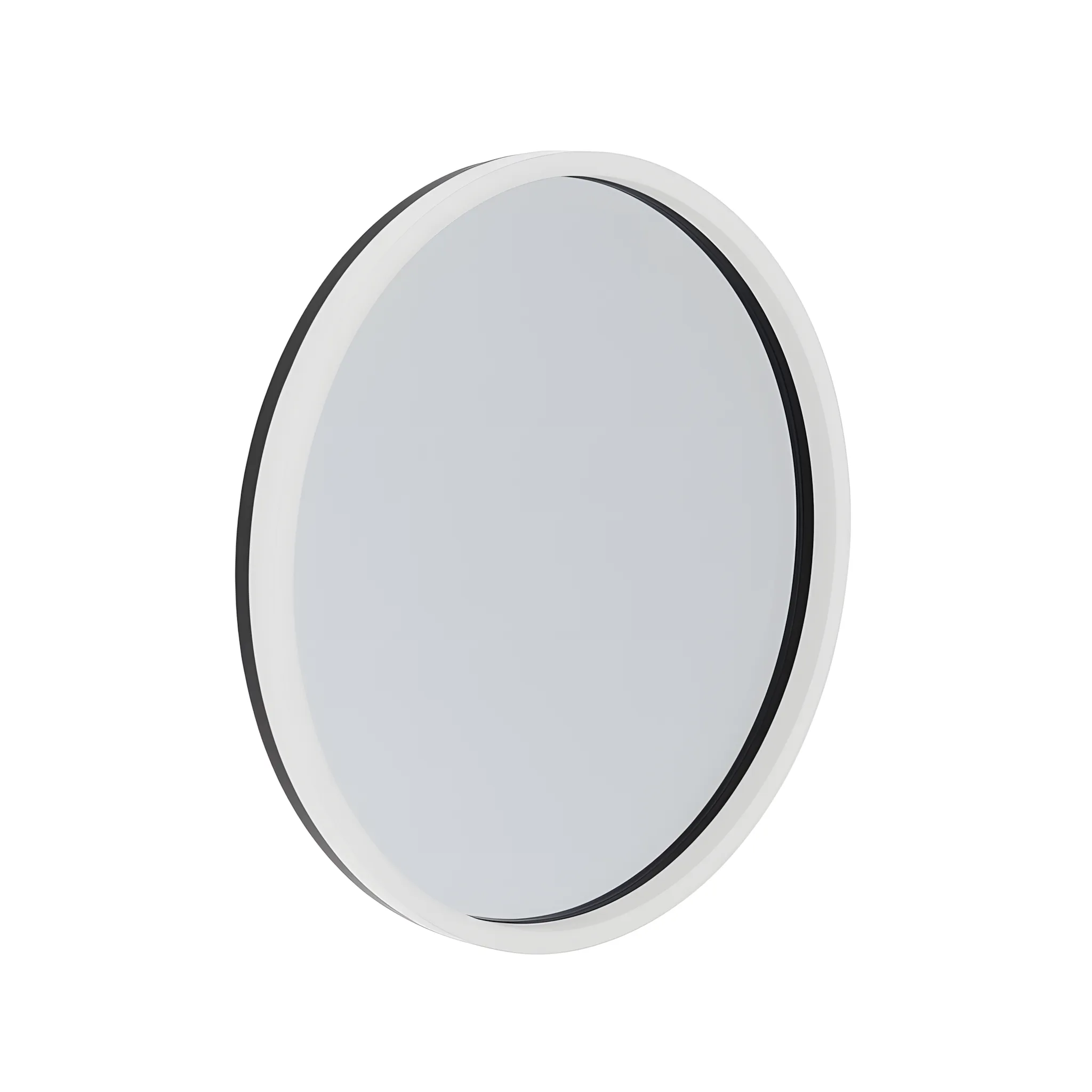 Oglindă LED mărime 60 cm finisaj negru formă rotundă model Contemporan BL807 [2]
