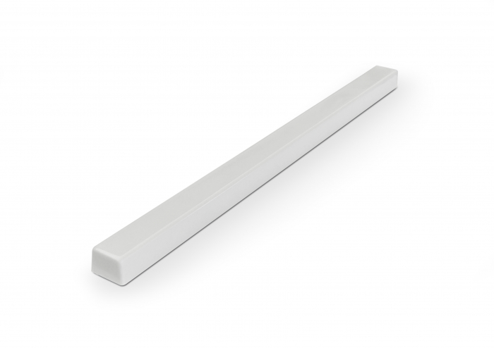 Prag perete duș drept 150 cm alb din compozit model West [4]