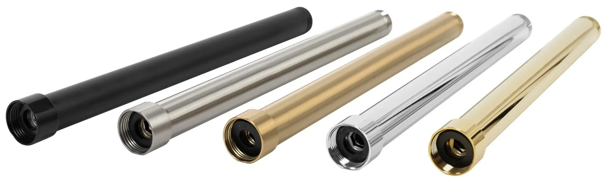 Prelungitor coloană duș culoare negru mat lungime 50 cm [7]