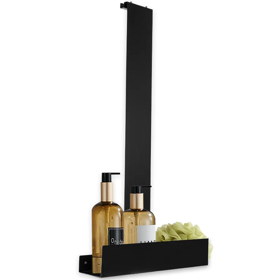 Raft pentru duș înălțime 75.5 cm culoare negru mat model Tori Black Matt [4]