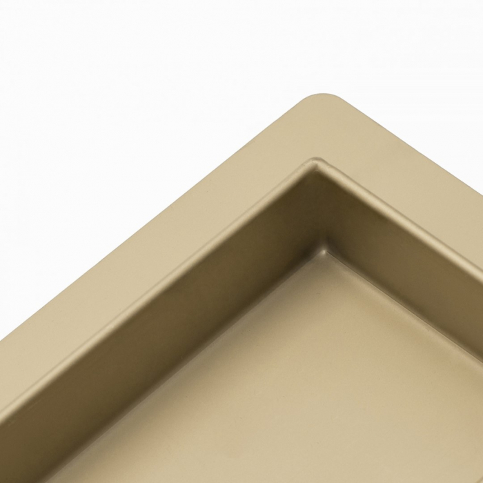 Rigolă scurgere duș lungime 70 cm culoare auriu model Greek Gold [9]