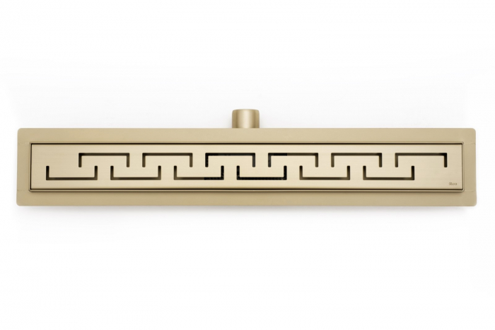 Rigolă scurgere duș lungime 70 cm culoare auriu model Greek Gold [4]