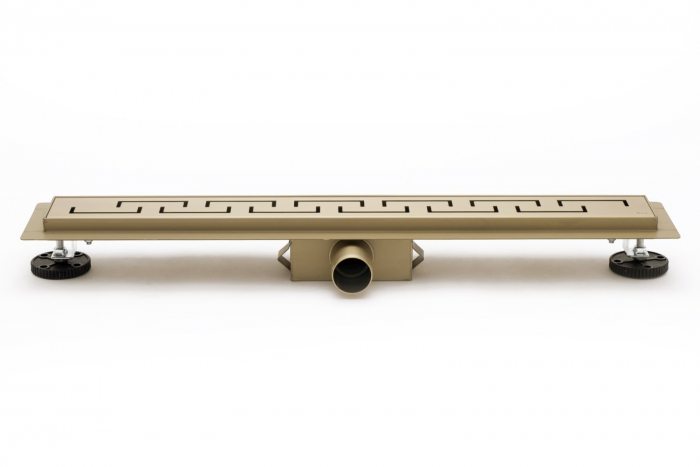 Rigolă scurgere duș lungime 70 cm culoare auriu model Greek Gold [5]