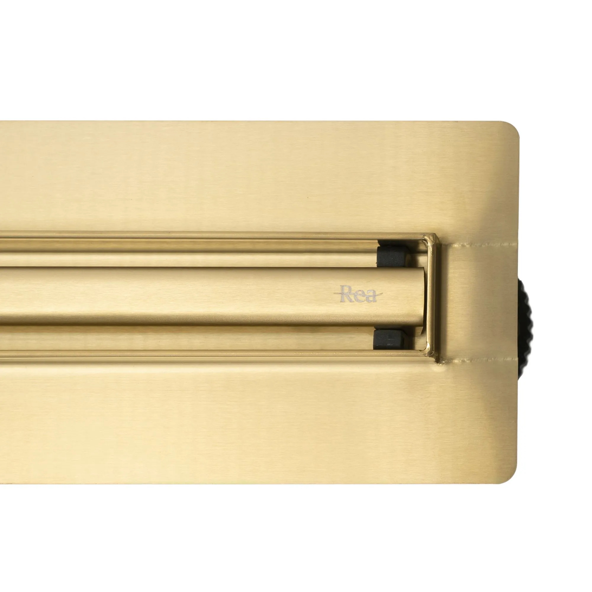 Rigolă scurgere duș lungime 100 cm culoare auriu periat model Neox Slim Pro Brushed Gold [4]
