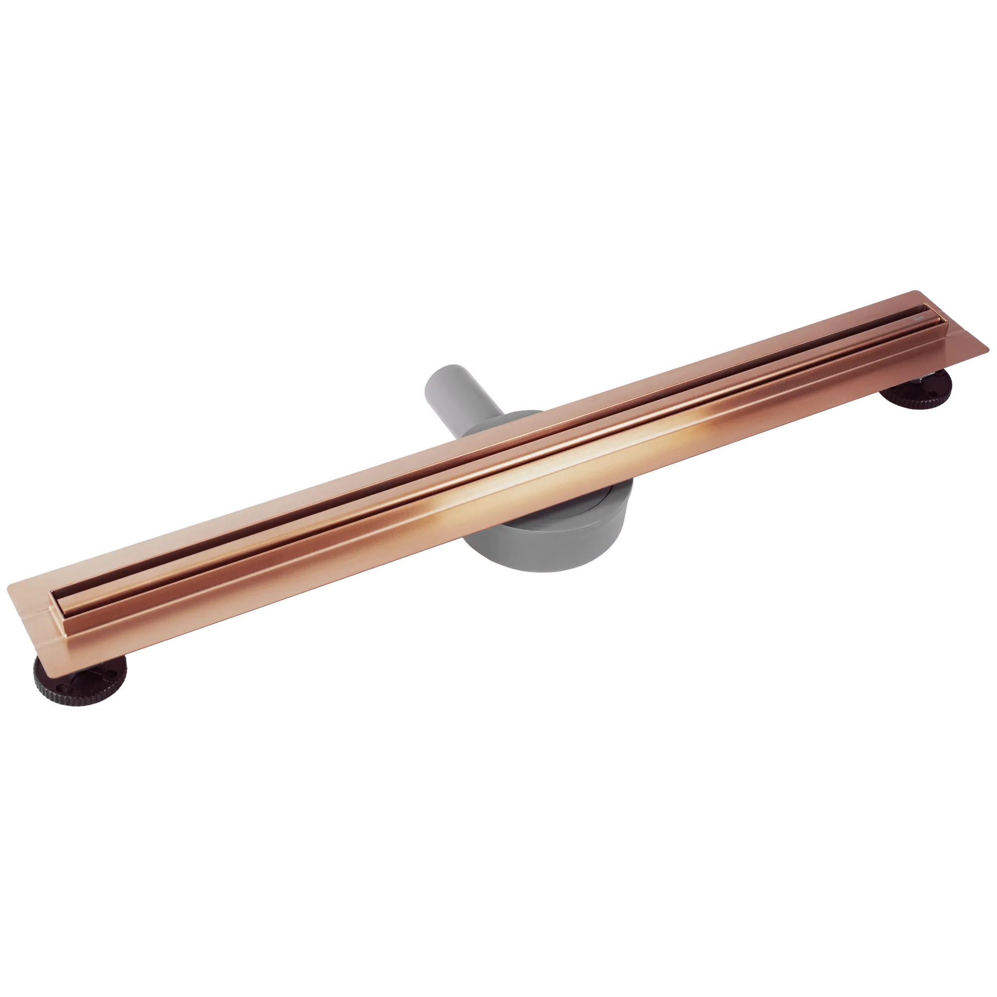 Rigolă scurgere duș lungime 100 cm culoare cupru periat model Neox Slim Pro Brushed Copper [2]