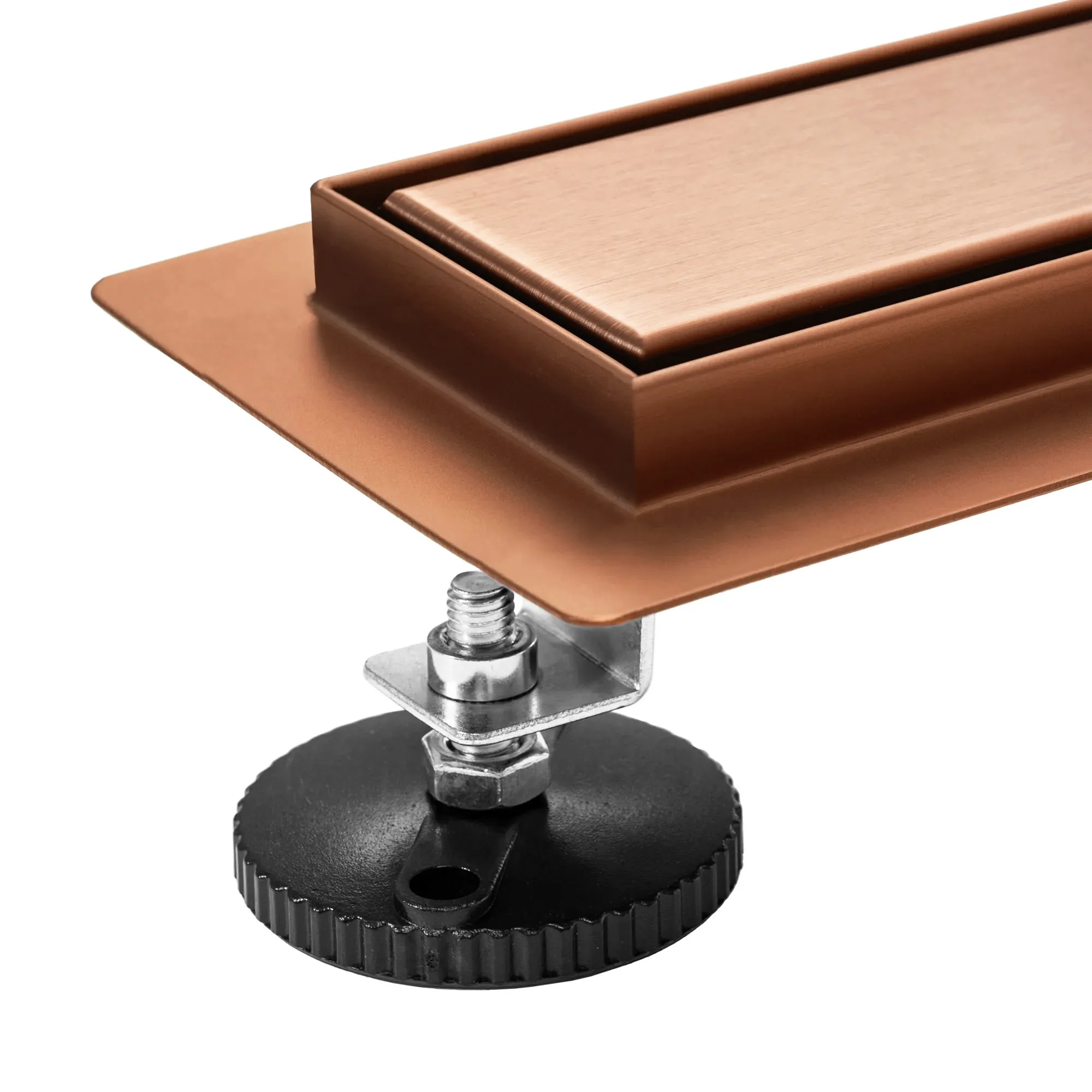 Rigolă scurgere duș lungime 60 cm culoare cupru periat model Neox Pro Brushed Copper [9]