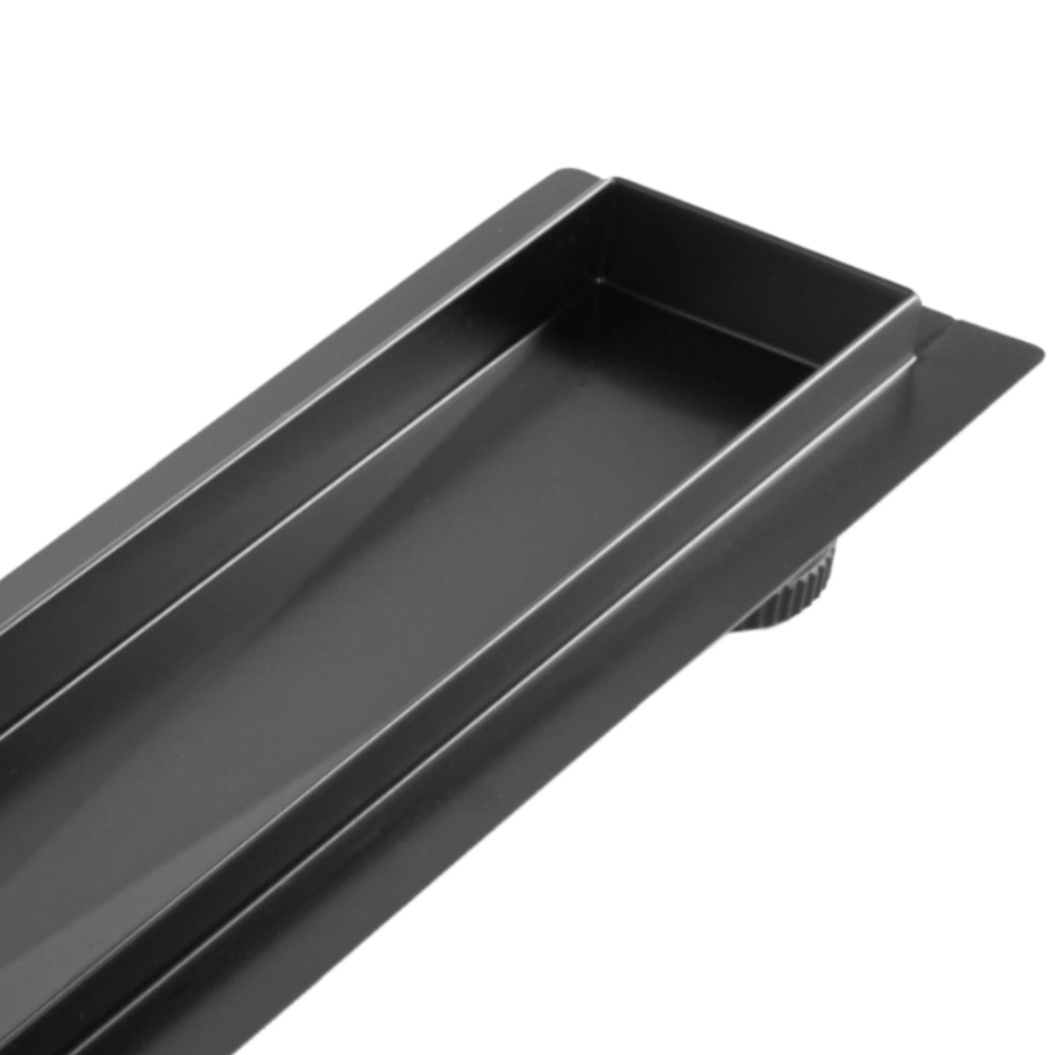 Rigolă scurgere duș lungime 80 cm culoare negru mat model Neox Pro Black Matt [9]