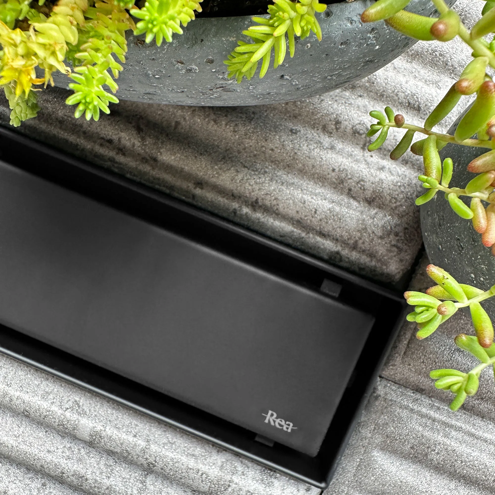Rigolă scurgere duș lungime 80 cm culoare negru mat model Neox Pro Black Matt [6]