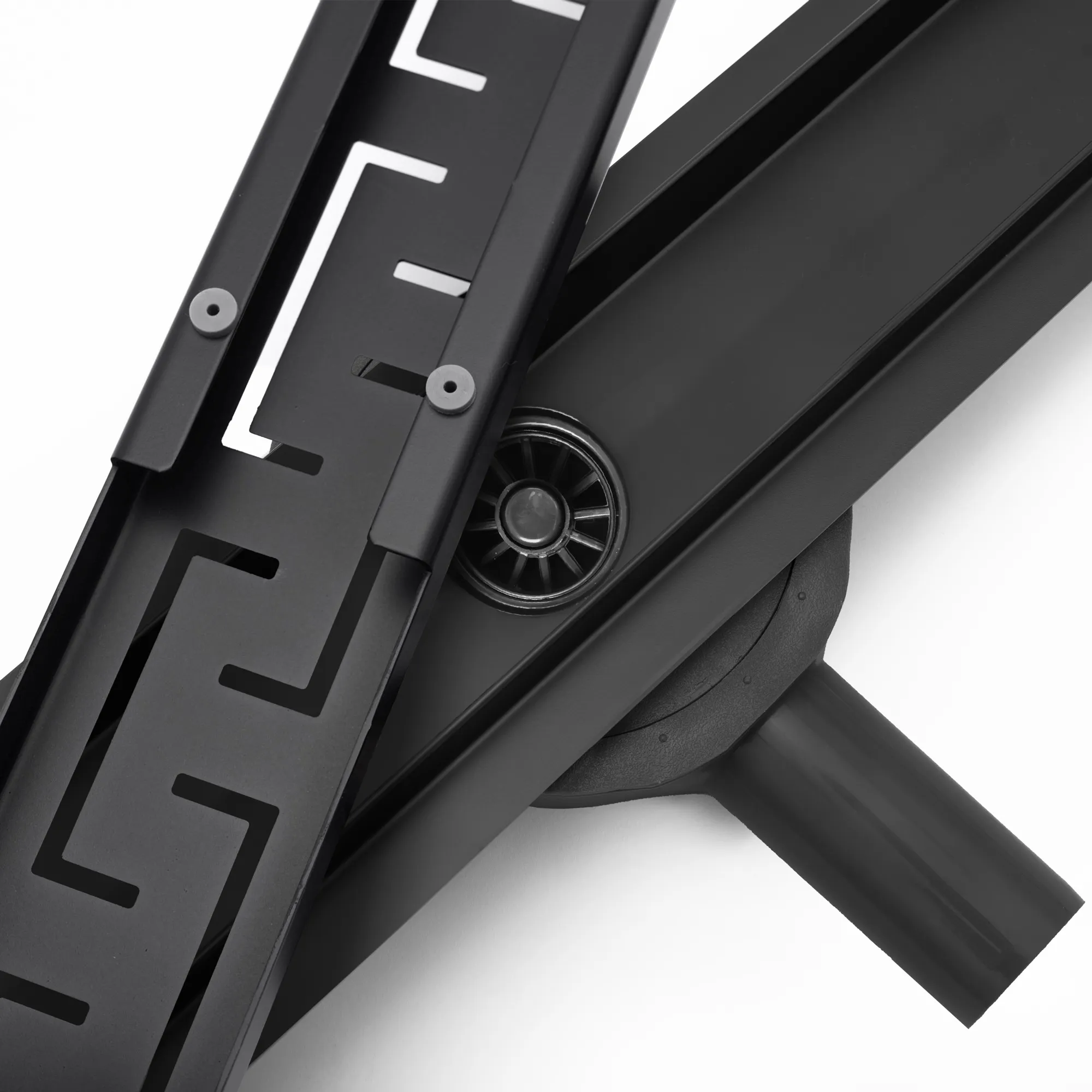 Rigolă scurgere duș lungime 90 cm culoare negru mat model Greek Pro Black Matt [6]