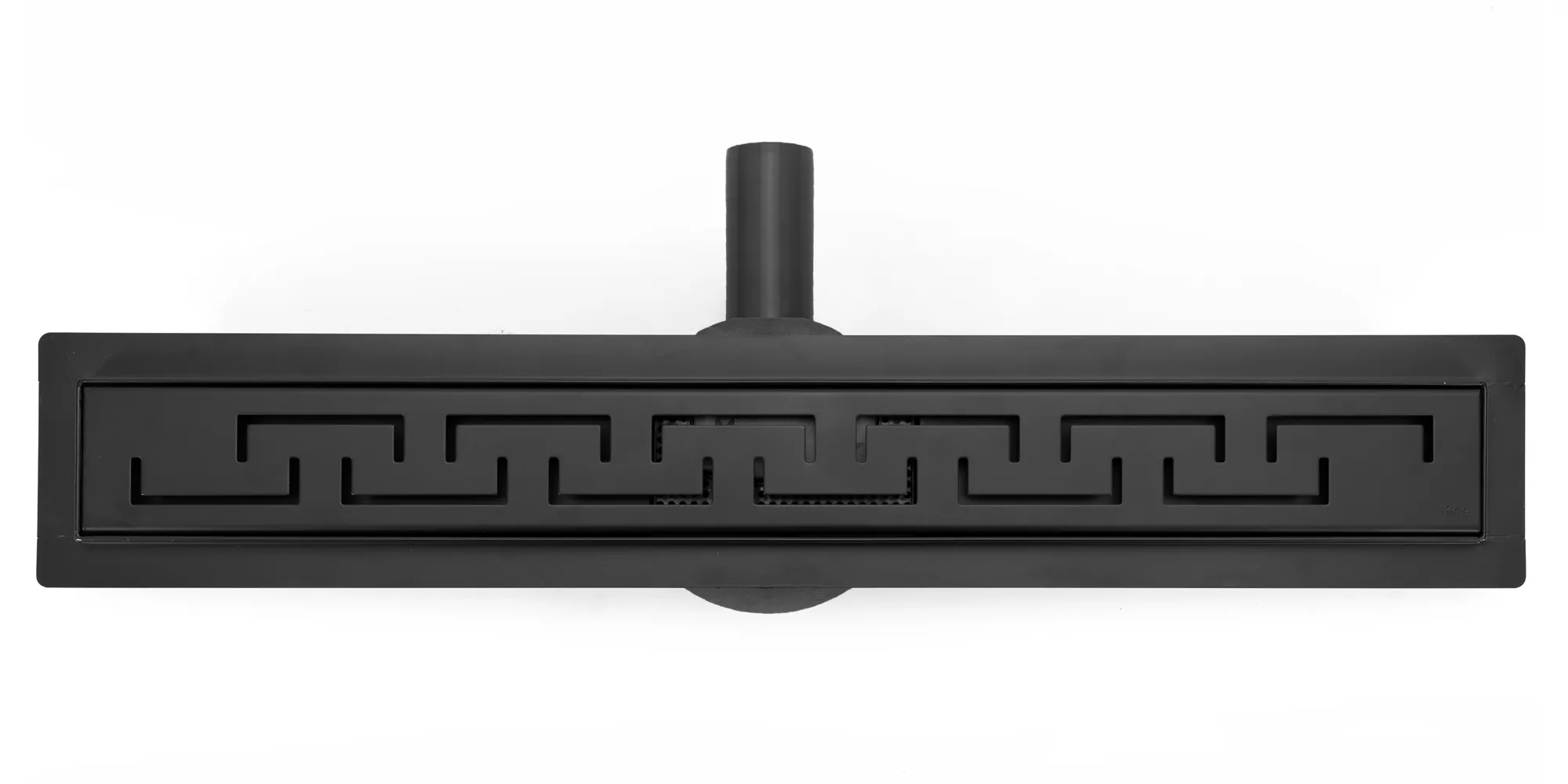 Rigolă scurgere duș lungime 50 cm culoare negru mat model Greek Pro Black Matt [2]