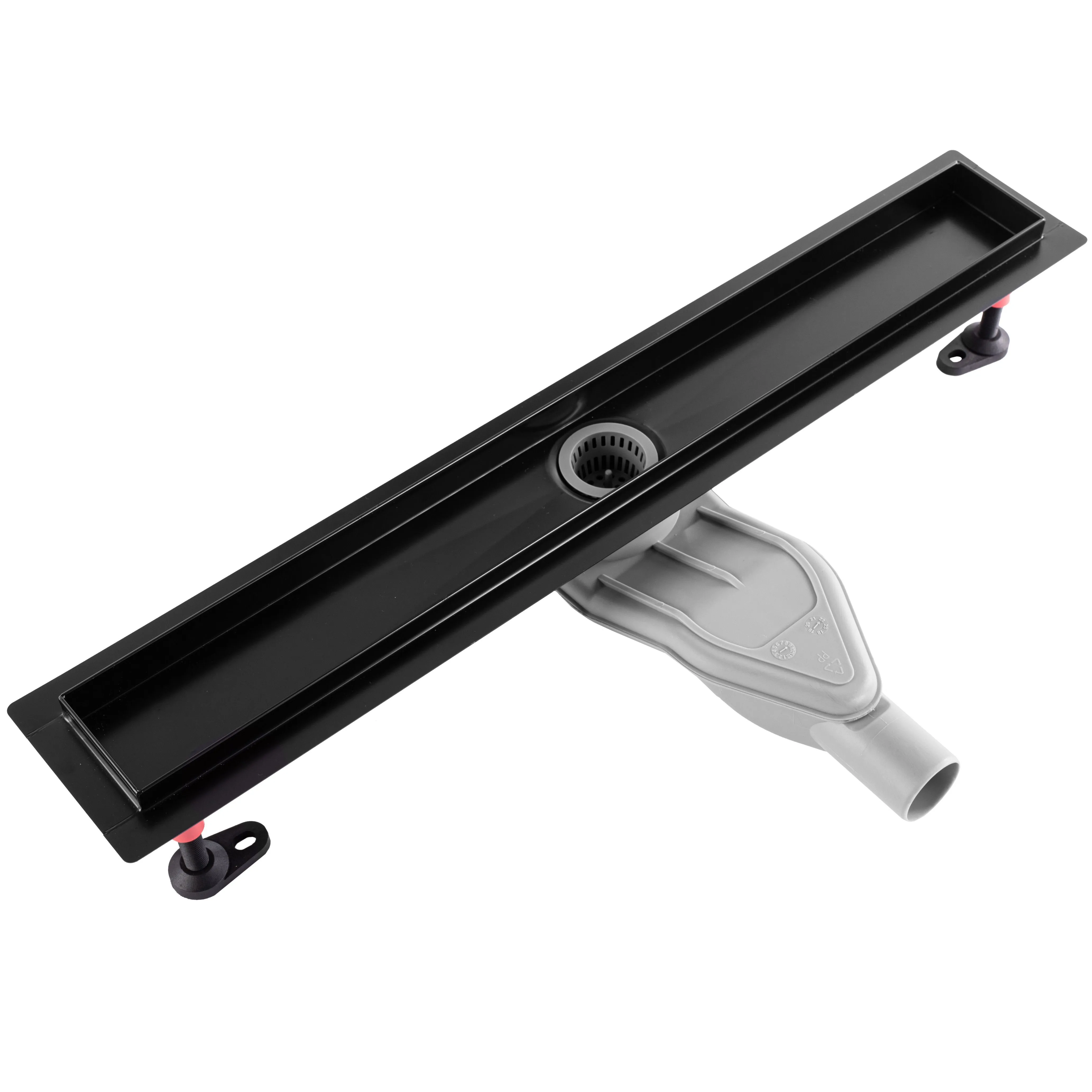 Rigolă scurgere duș lungime 80 cm culoare negru mat model Neox Superflow Black [2]