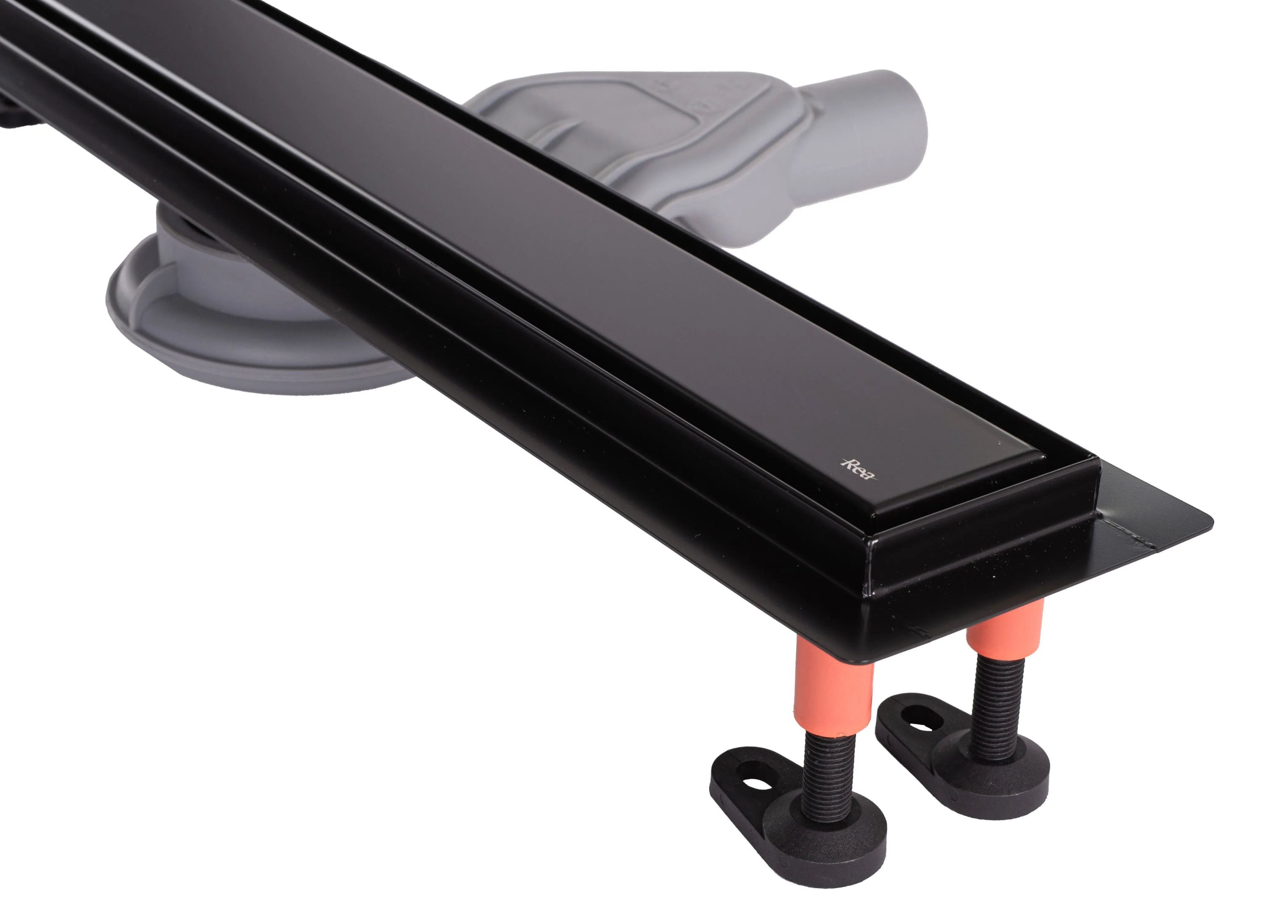 Rigolă scurgere duș lungime 80 cm culoare negru mat model Neox Superflow Black [5]
