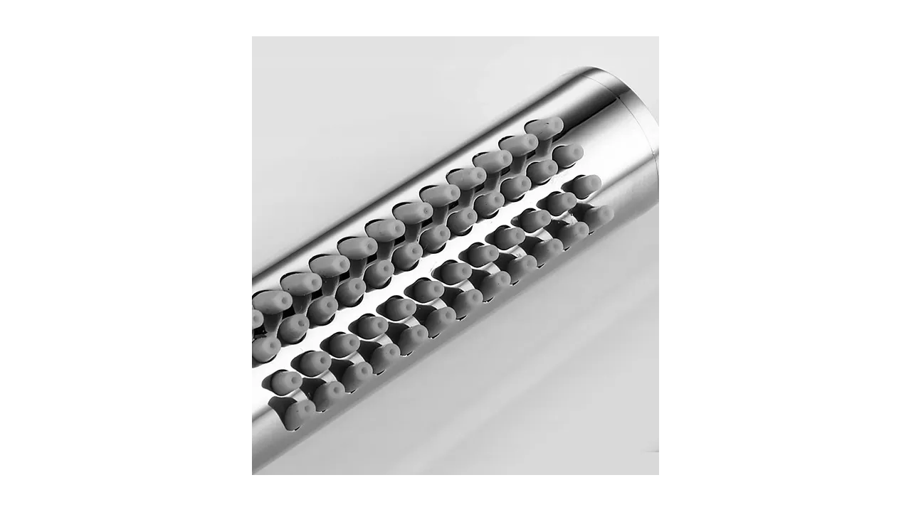 Set de duș încastrat în perete culoare crom lucios înălțime 16 cm model Lungo Chrome [8]