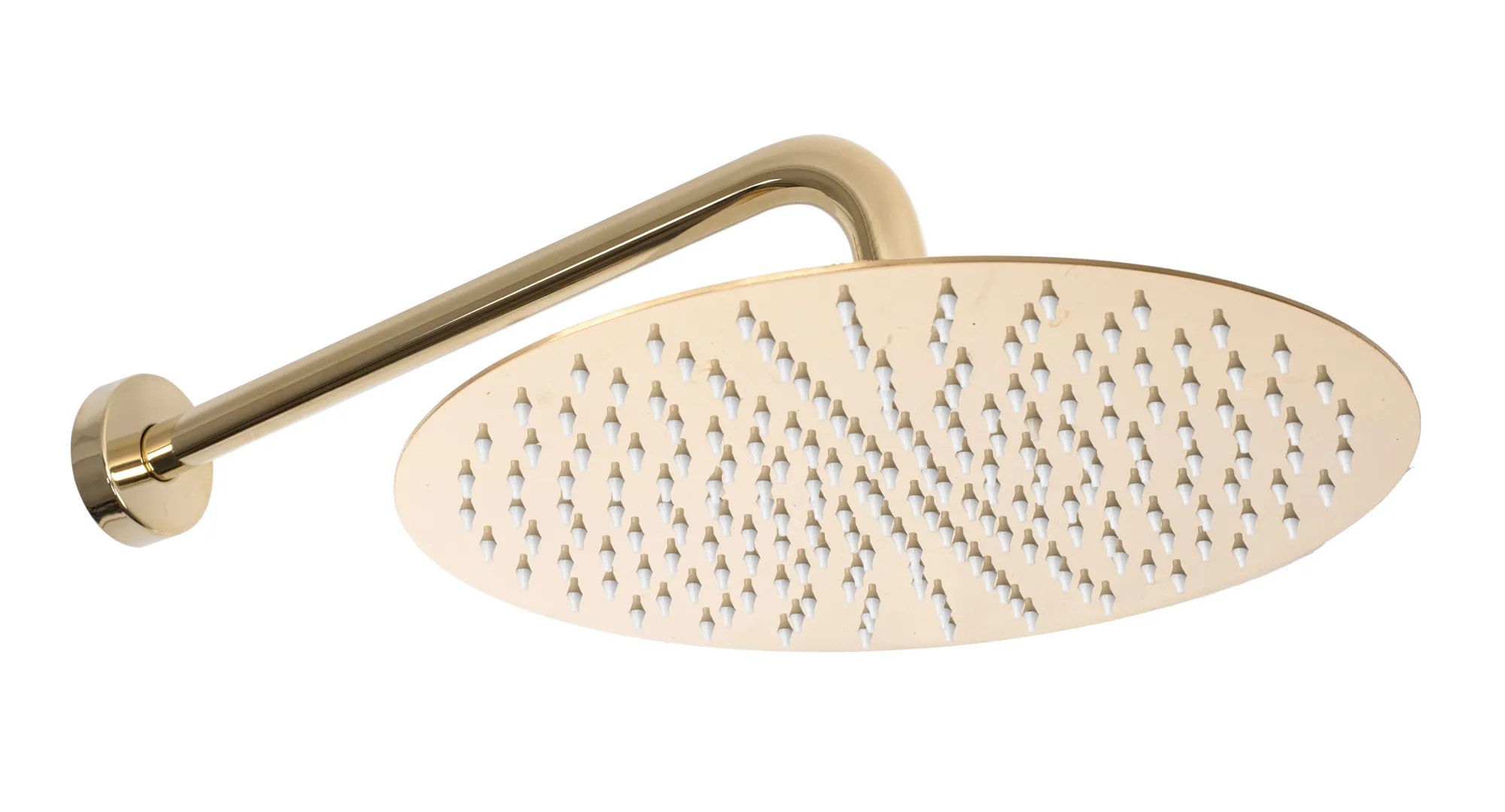 Set de duș cu termostat finisaj auriu lucios înălțime 18 cm model Lungo Miler Gold [2]