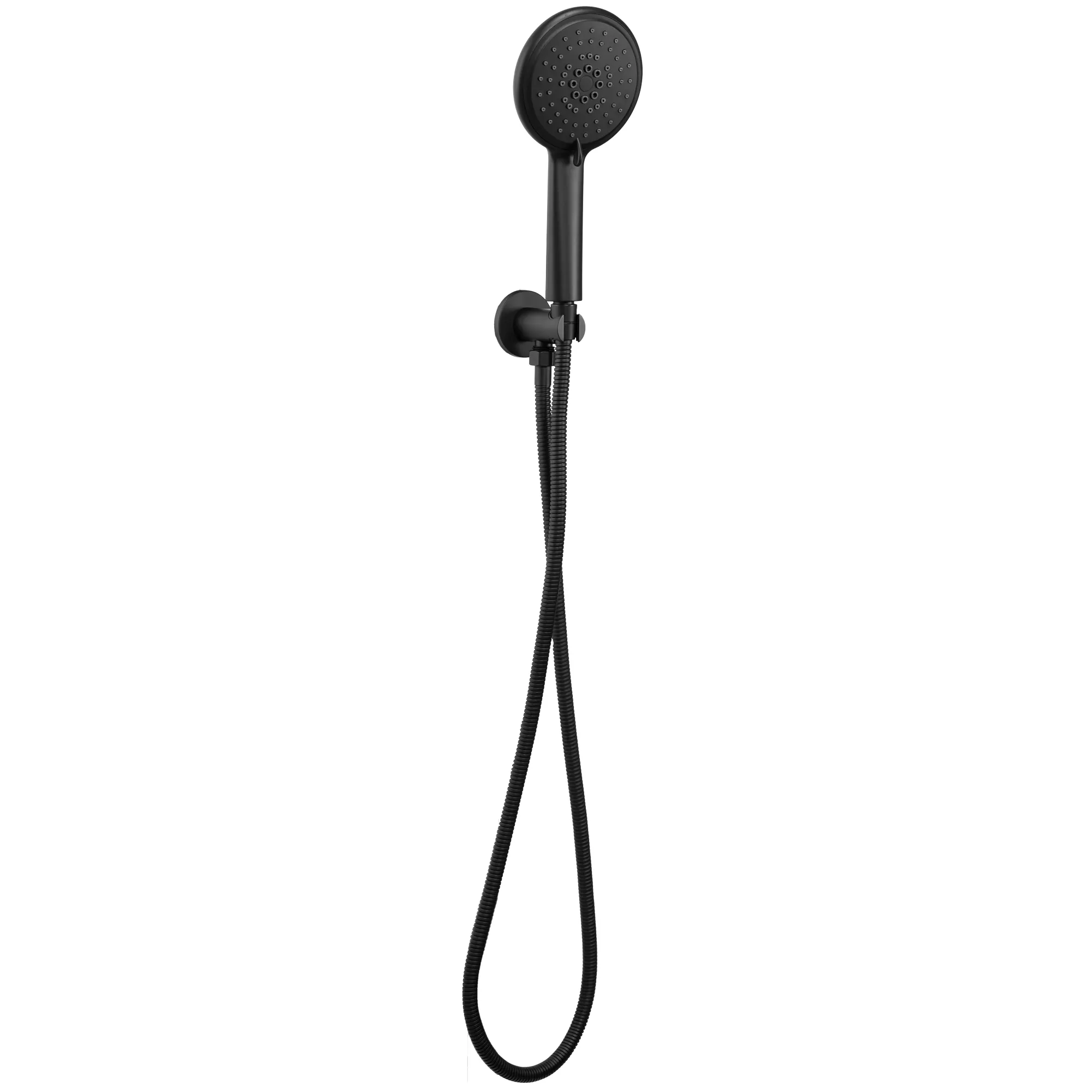 Set de duș culoare neagră înălțime 17 cm material alamă/ABS model Mild Black Rose Gold [3]