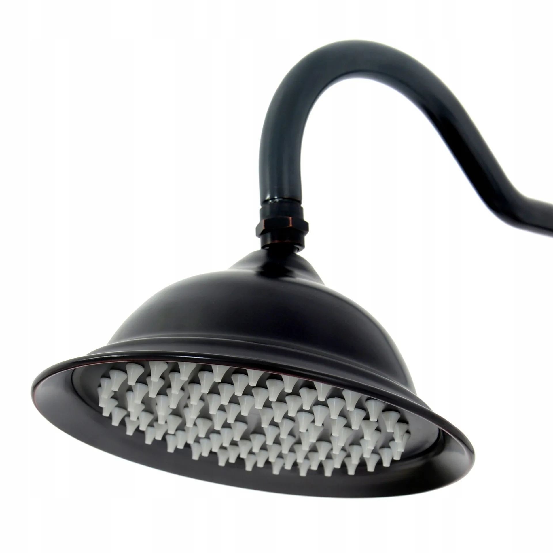 Set de duș culoare neagră înălțime 137 cm material alamă/ABS model Vintage Old Black [12]