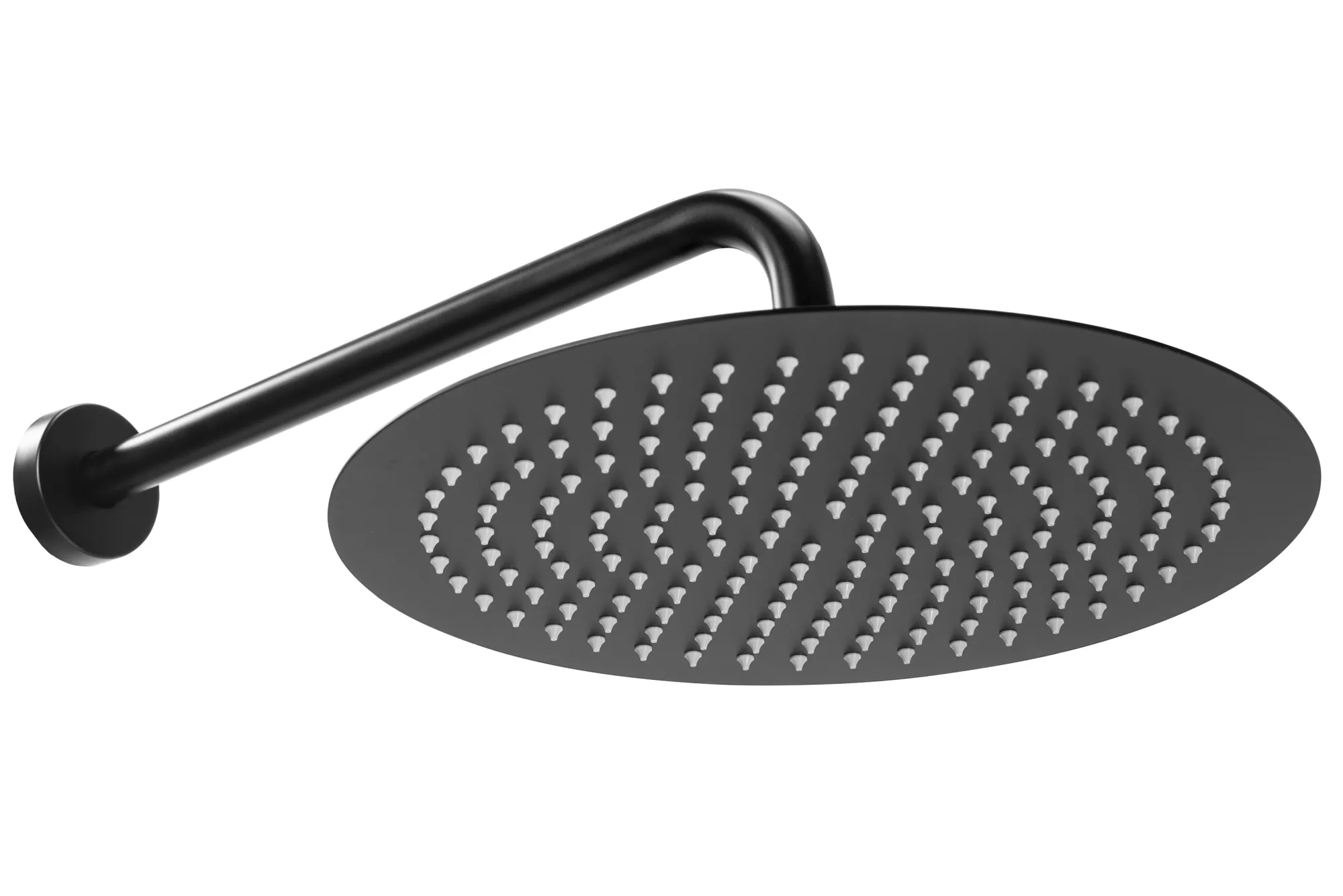 Set de duș cu termostat finisaj negru mat înălțime 18 cm model Lungo Black Matt [4]