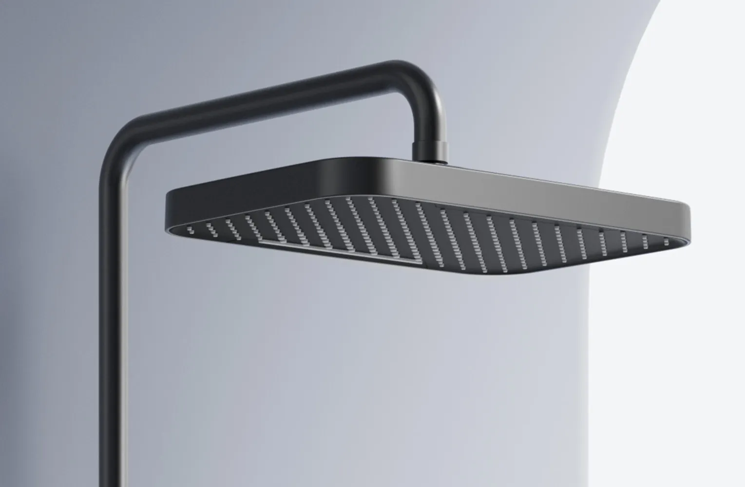 Set de duș finisaj titanium înălțime 100 cm model Bari Titanium [7]