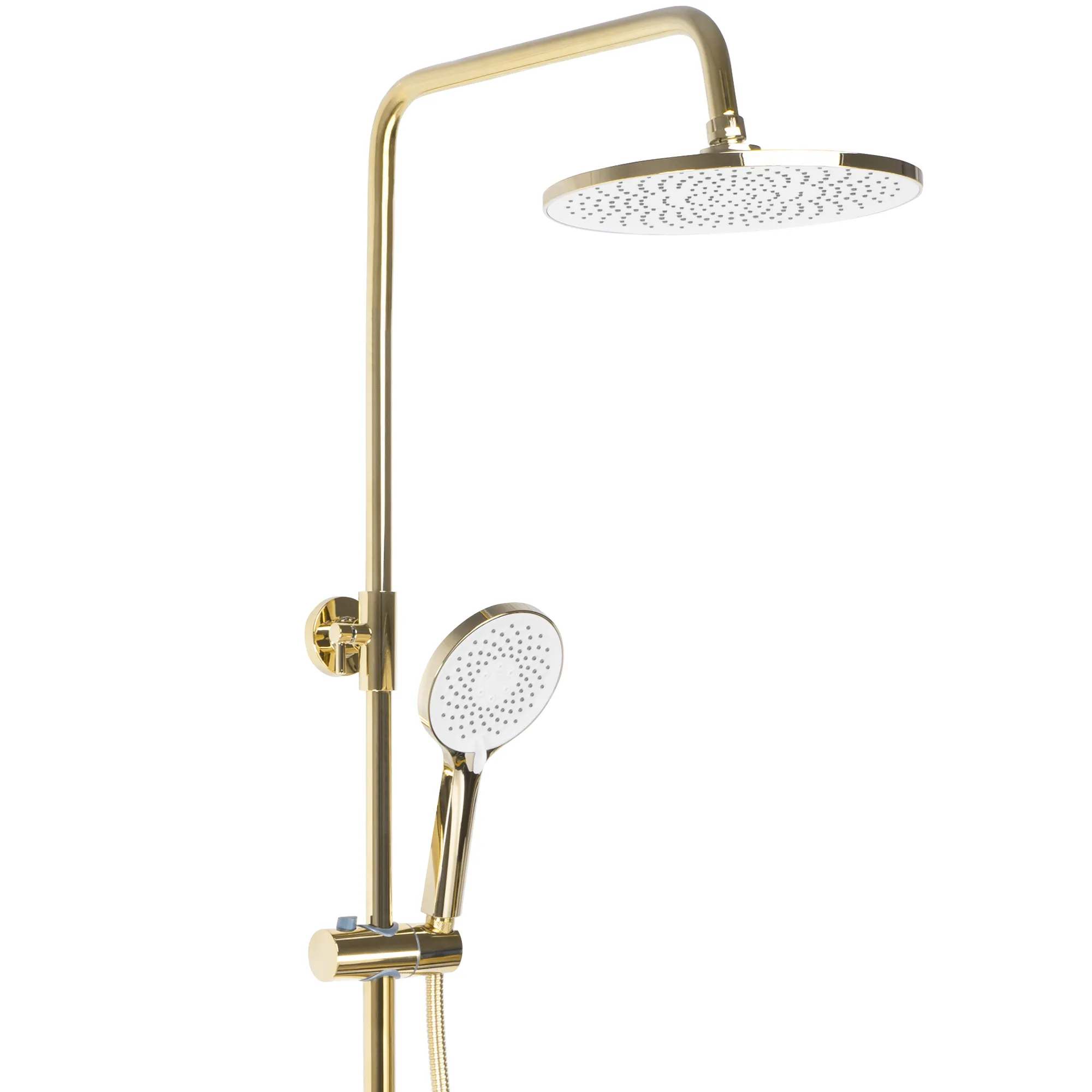 Set de duș culoare auriu înălțime 153 cm material alamă/ABS model Avalon Gold [5]