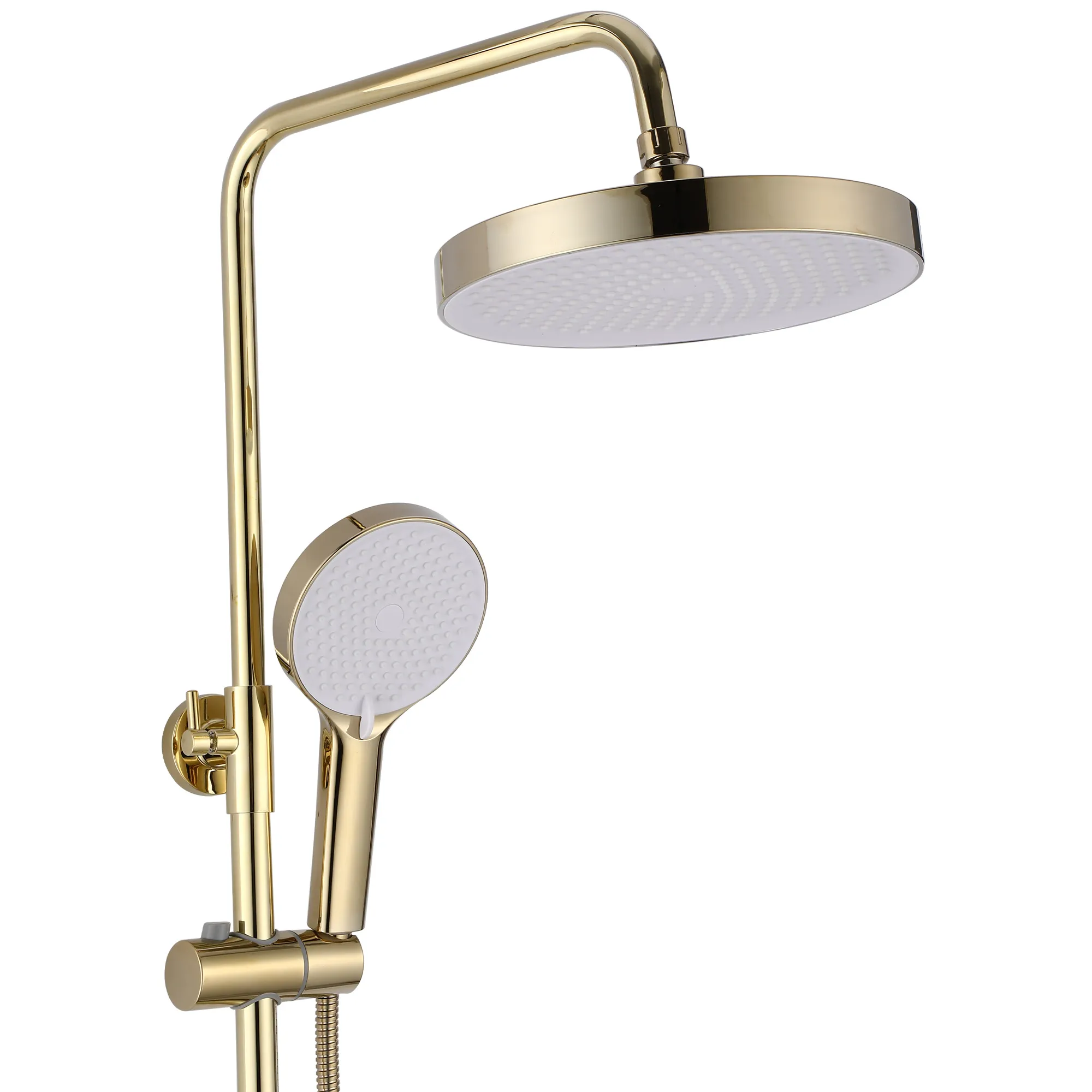 Set de duș culoare auriu înălțime 136 cm material alamă/ABS model Veneta Gold [4]