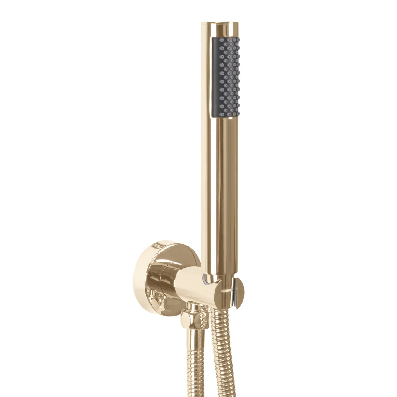 Set de duș cu termostat culoare auriu lucios înălțime 17 cm material alamă model Lungo Gold [6]