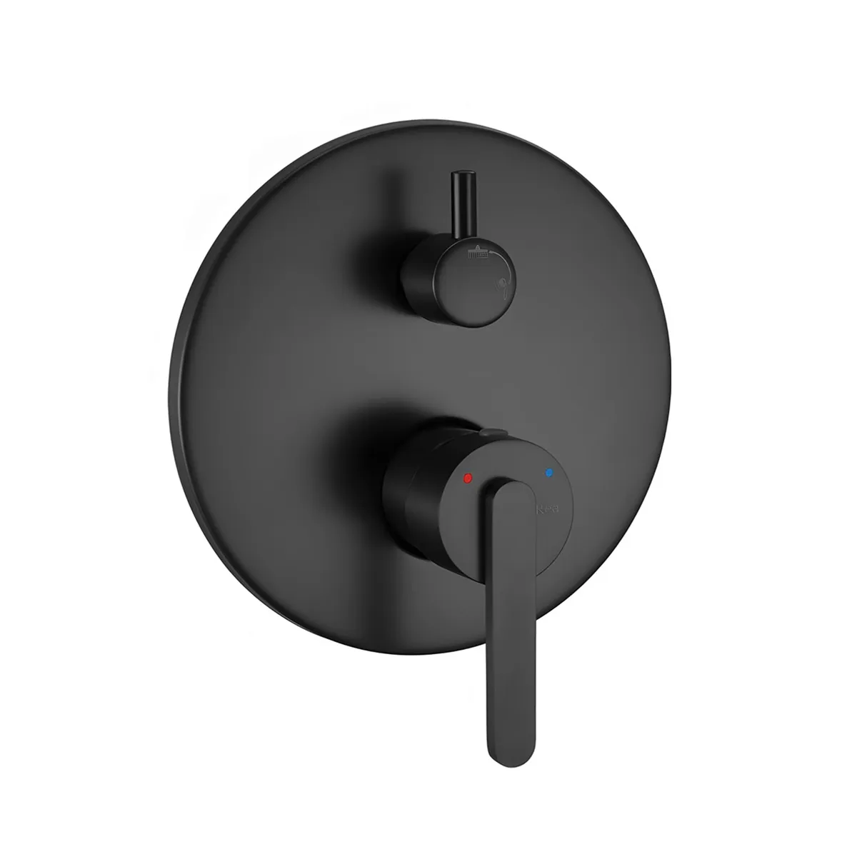 Set de duș culoare neagră înălțime 17 cm model Ontario Black [2]