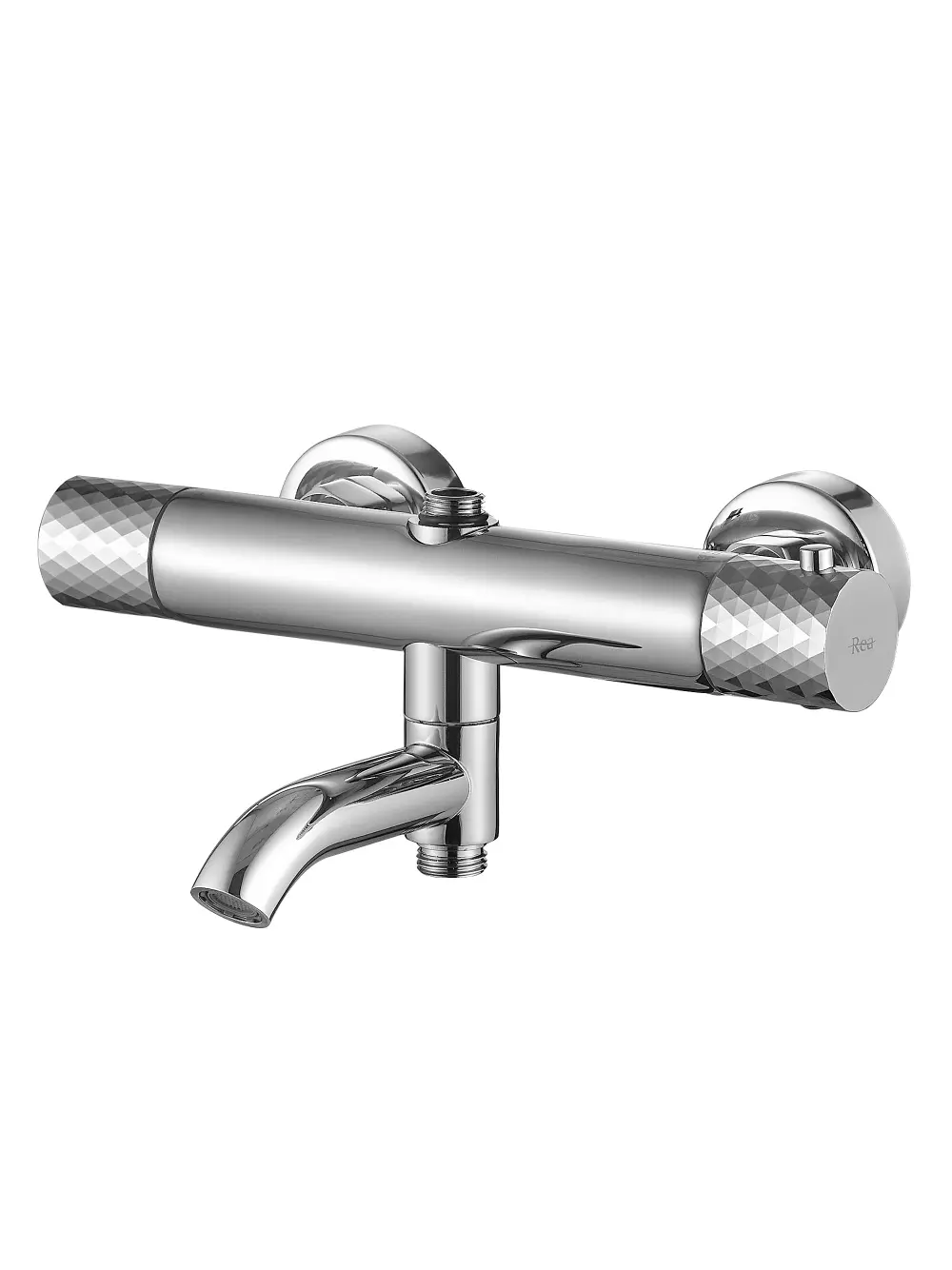 Set de duș finisaj crom lucios înălțime 125 cm model Lungo Diamond Crom [4]