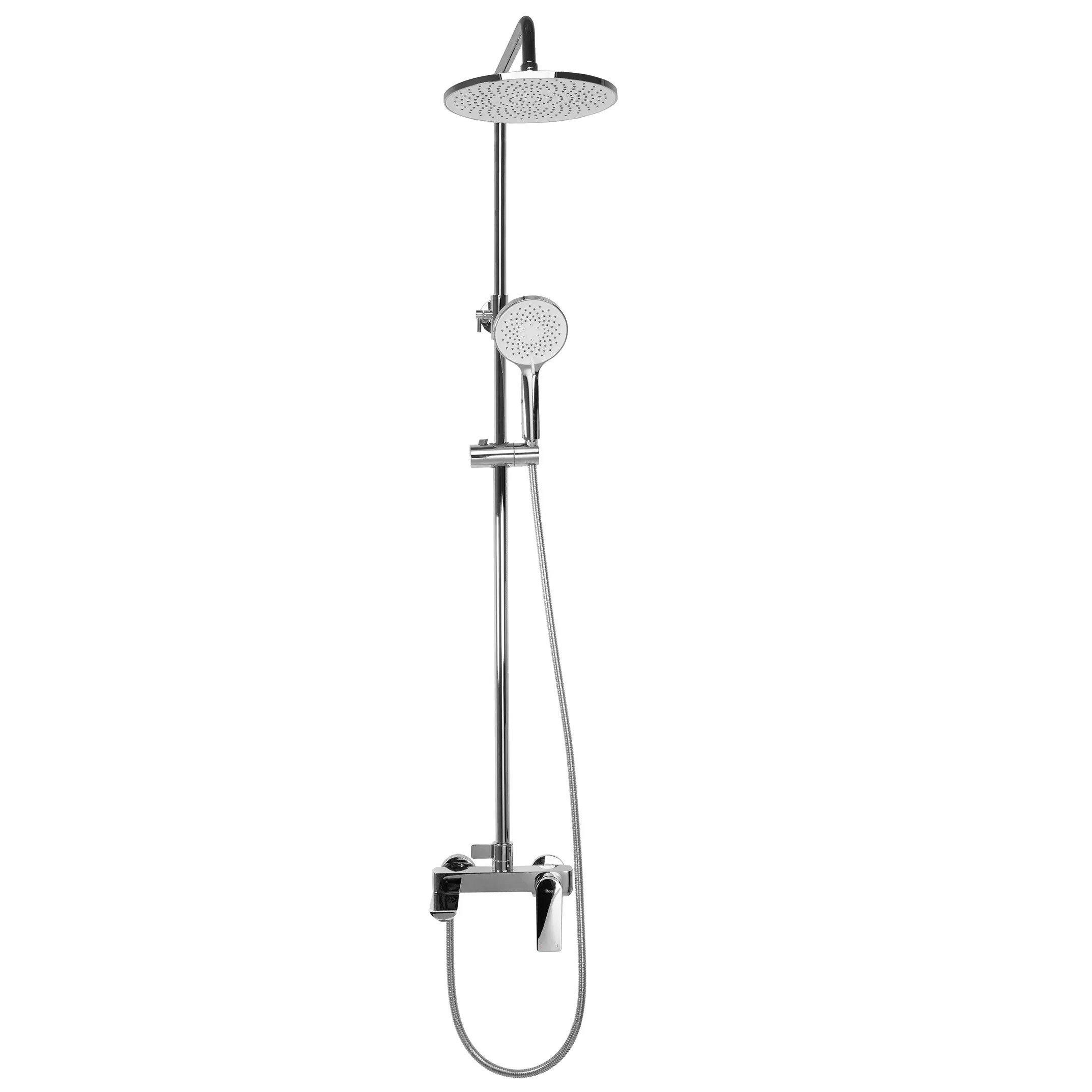 Set de duș finisaj crom lucios înălțime 130 cm model Avalon Chrome [2]