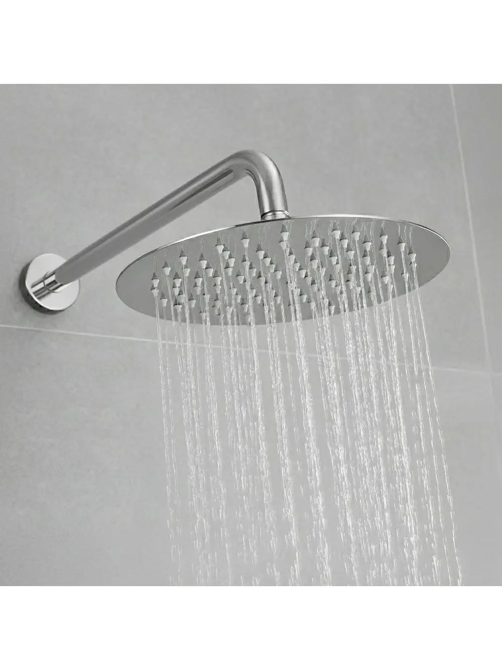 Set de duș încastrat finisaj crom lucios model Lungo Diamond Chrome [4]