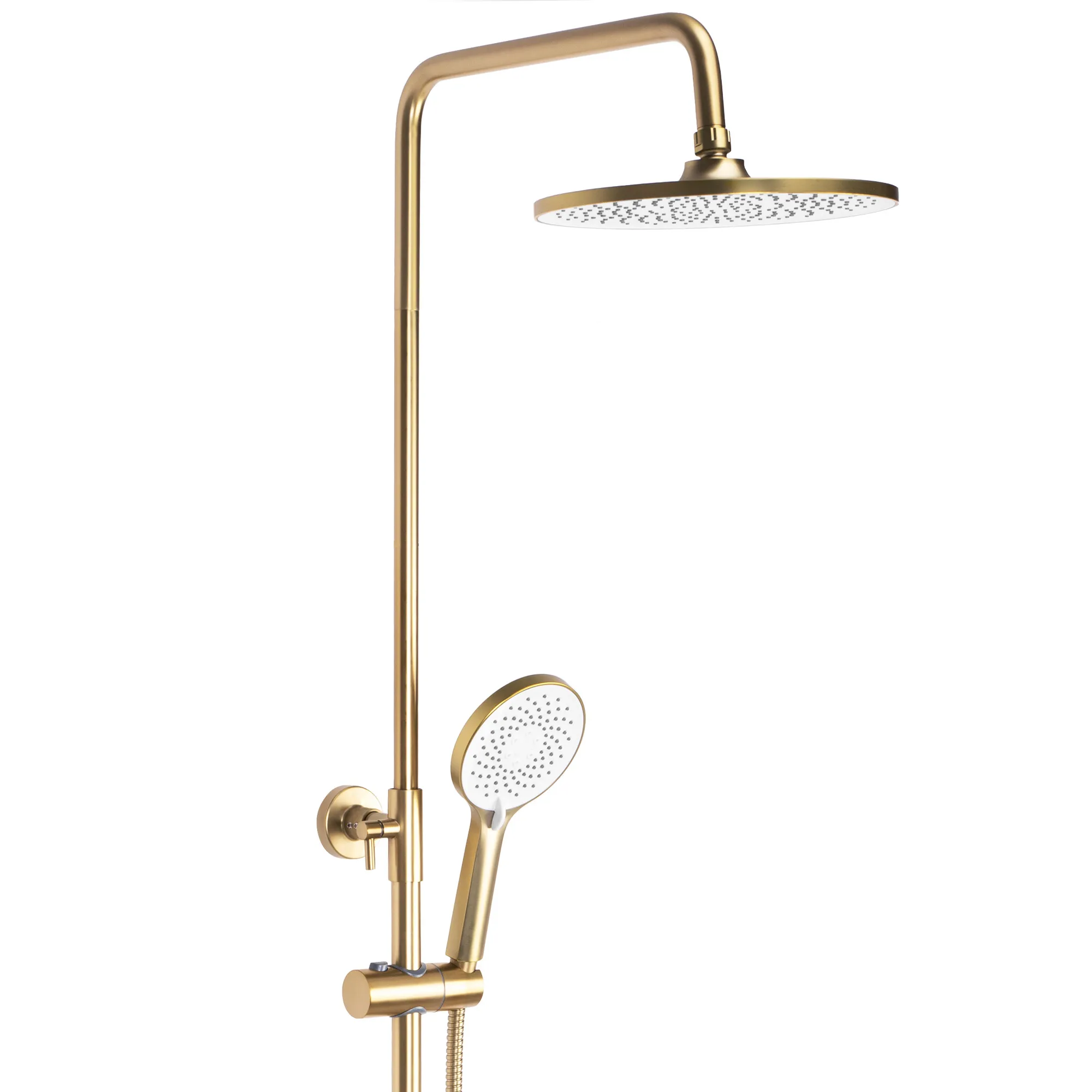 Set de duș culoare auriu periat înălțime 153 cm material alamă/ABS model Avalon Gold Brushed [3]