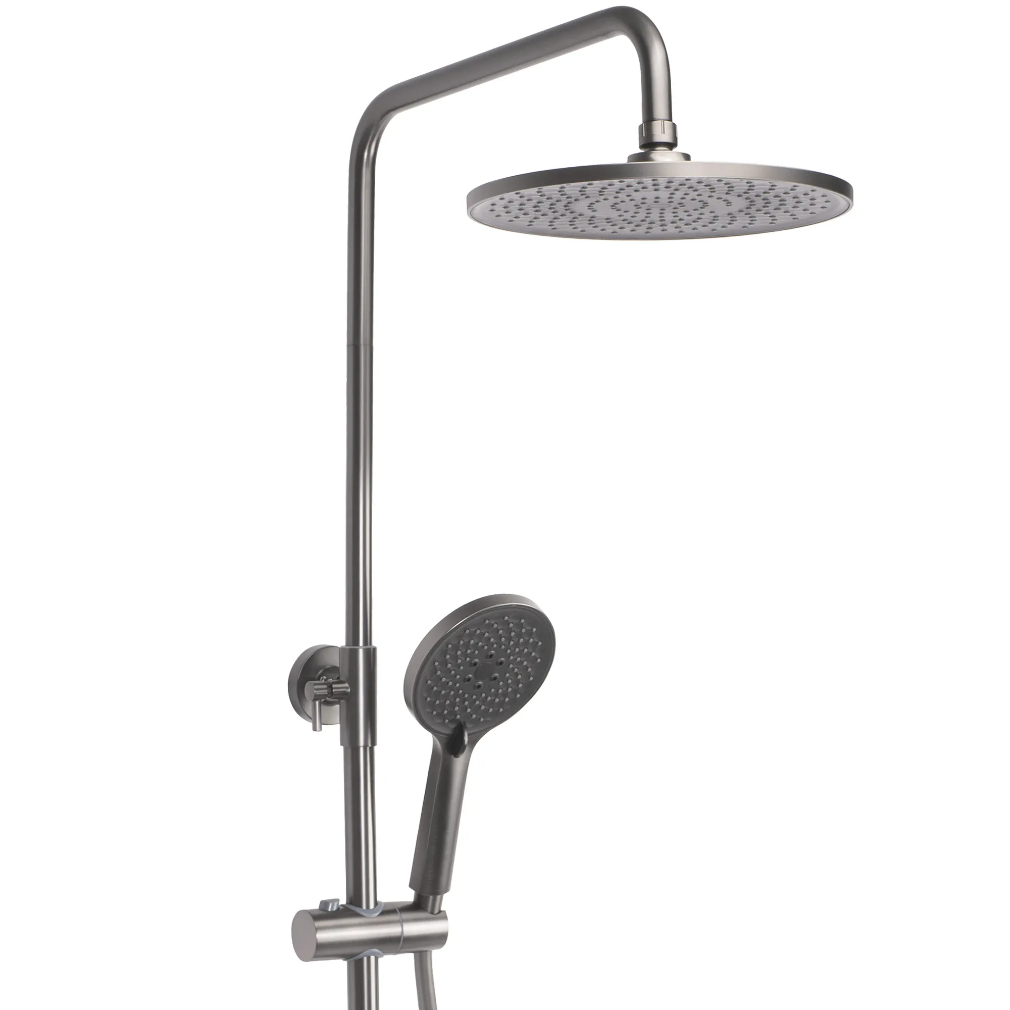 Set de duș culoare titanium înălțime 153 cm material alamă/ABS model Avalon Titanium [4]