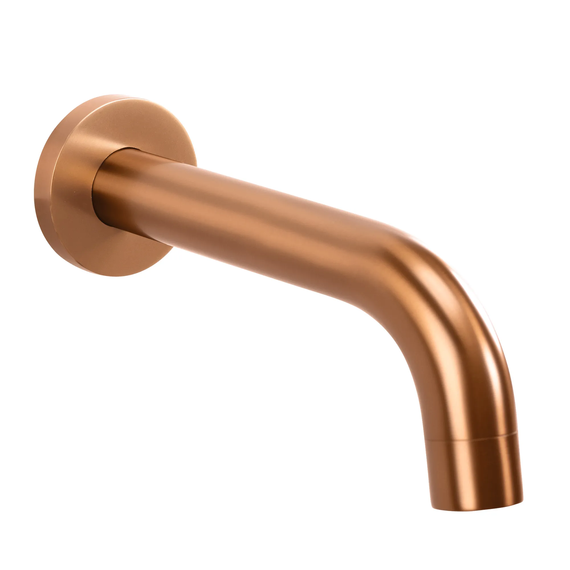 Set de duș încastrat în perete finisaj cupru periat înălțime 16 cm model Lungo Copper Brushed [8]