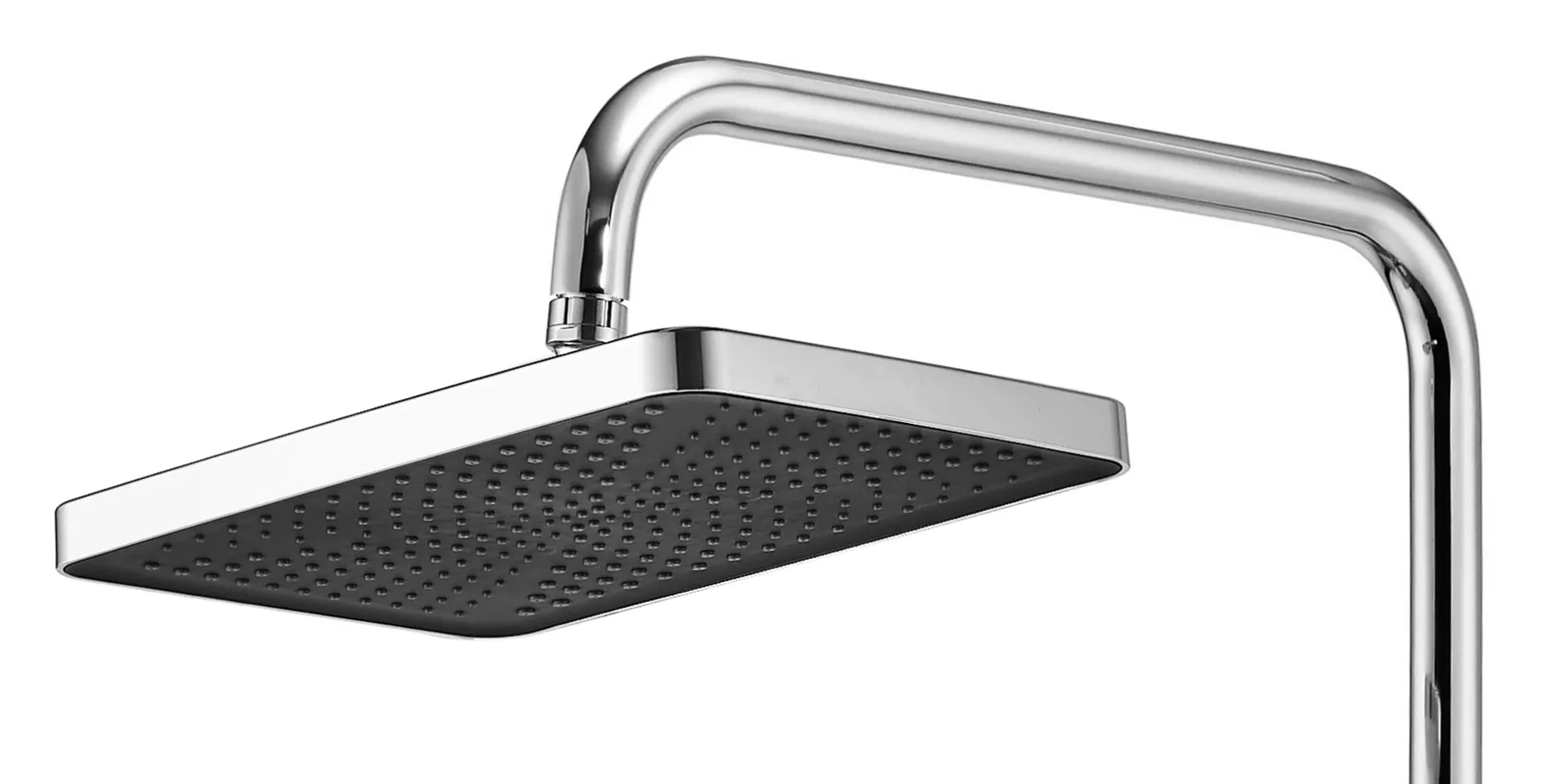 Set de duș culoare crom înălțime 115 cm material alamă/ABS model Rob Chrome [6]