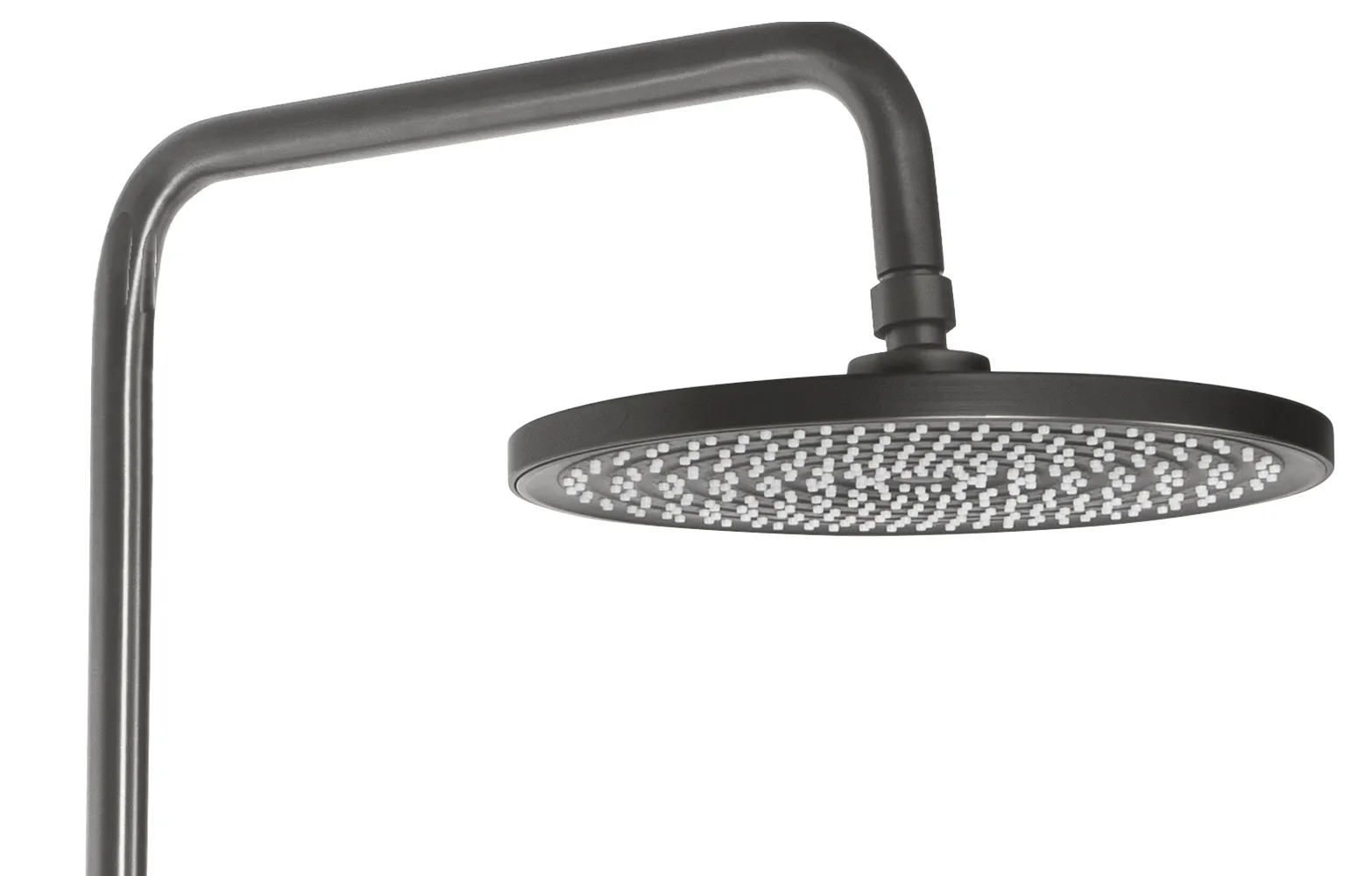 Set de duș culoare titanium înălțime 120 cm material alamă/ABS model Savio LED Titanium [6]