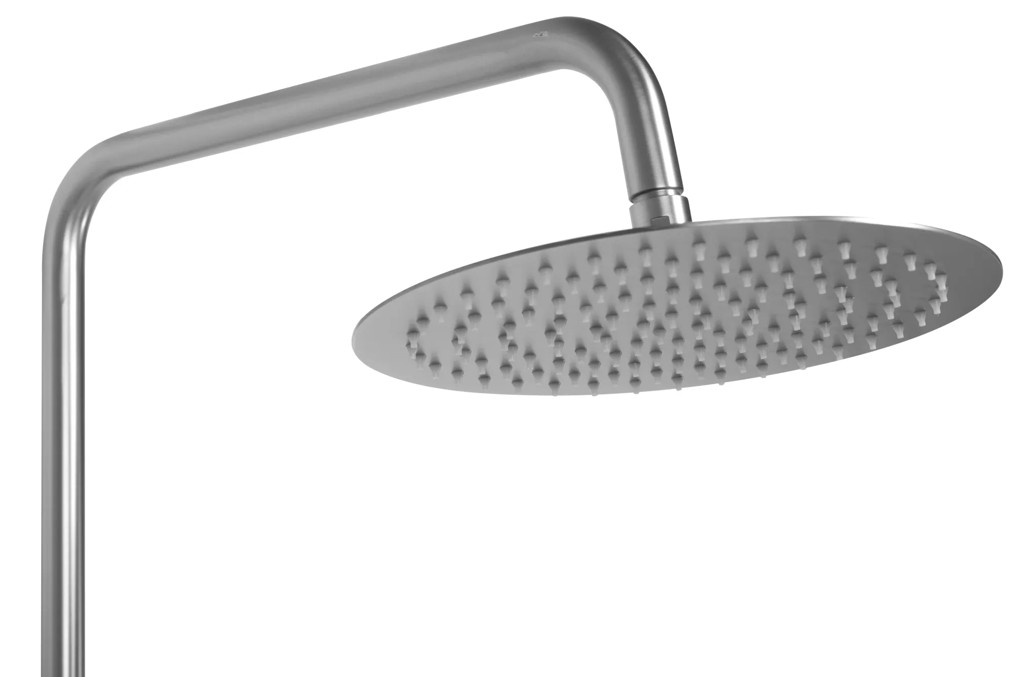 Set de duș culoare crom periat înălțime 123 cm material alamă model Vincent Chrome Brushed [7]
